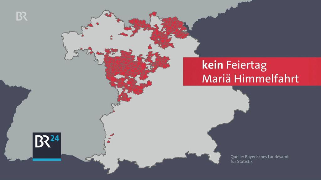 Kompliziertester Feiertag: Bayern Feiert Mariä Himmelfahrt | BR24