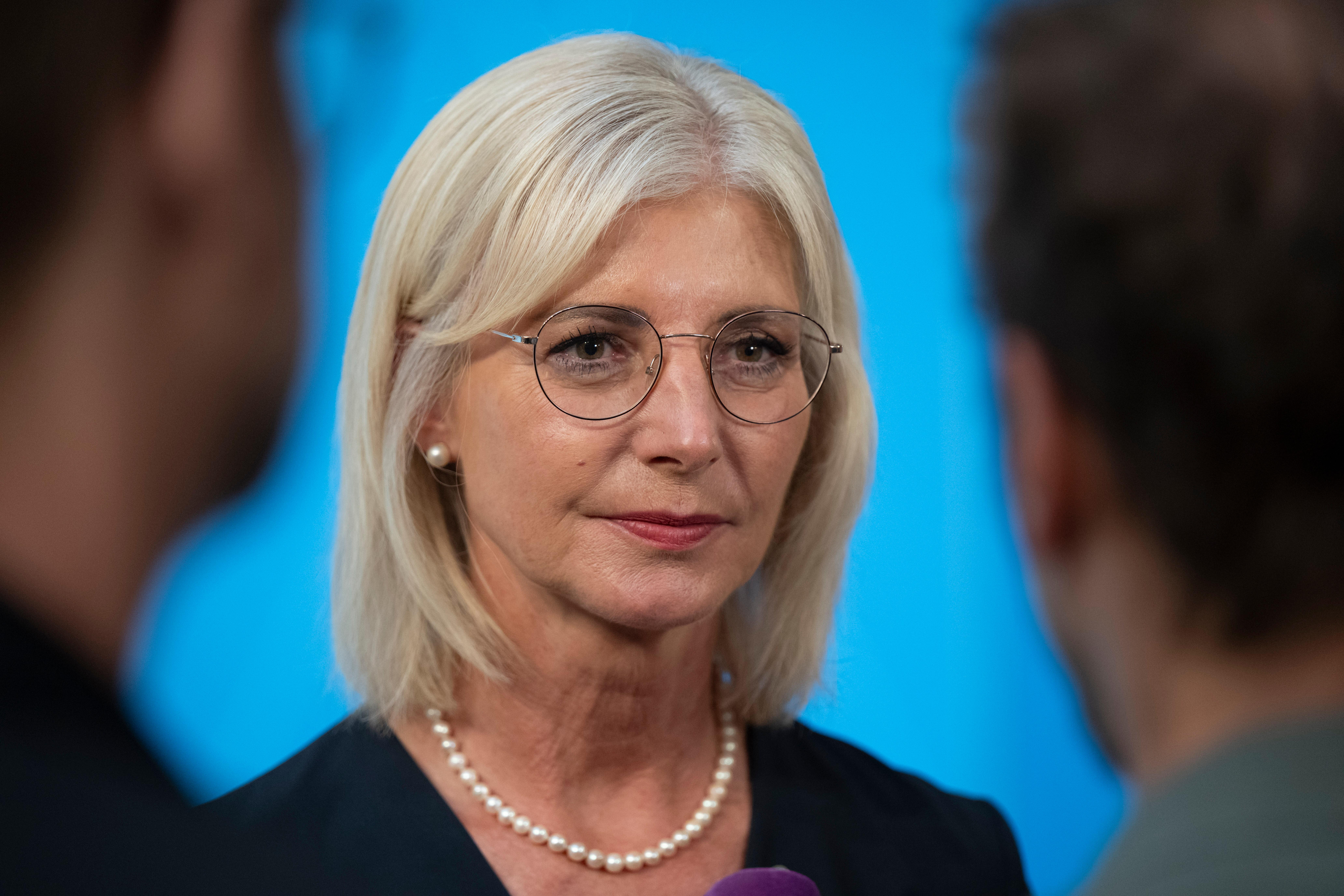 Unter Druck: Bayerns Sozialministein Ulrike Scharf, CSU