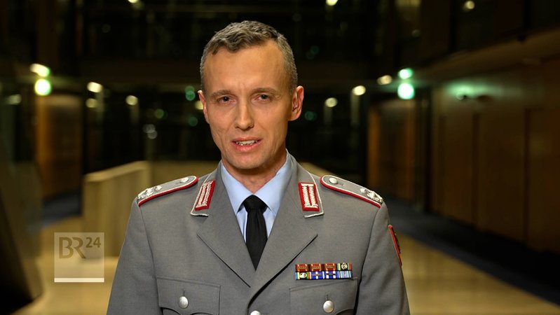 Bundeswehr-Oberstleutnant Marcel Bohnert.