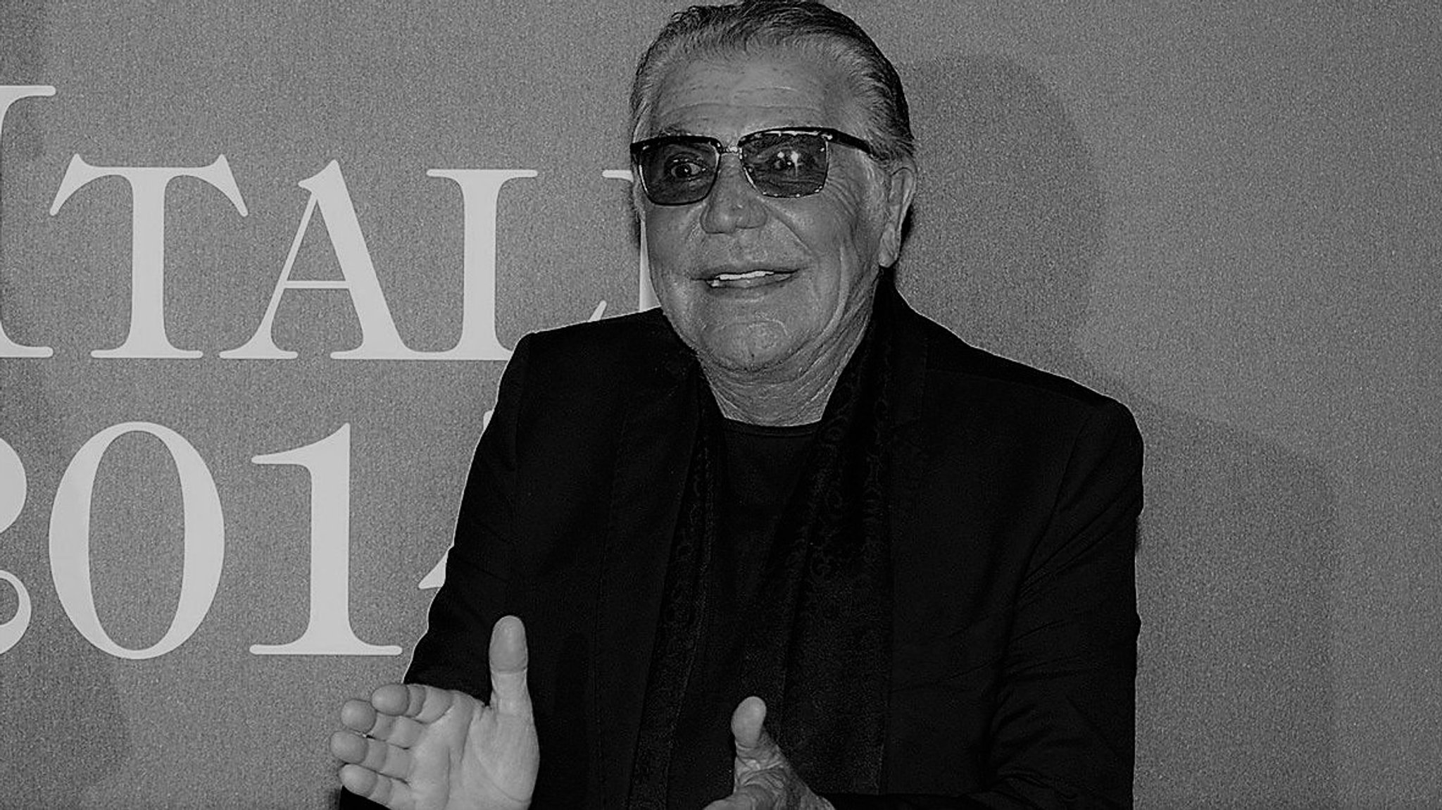 Der italienische Designer Roberto Cavalli