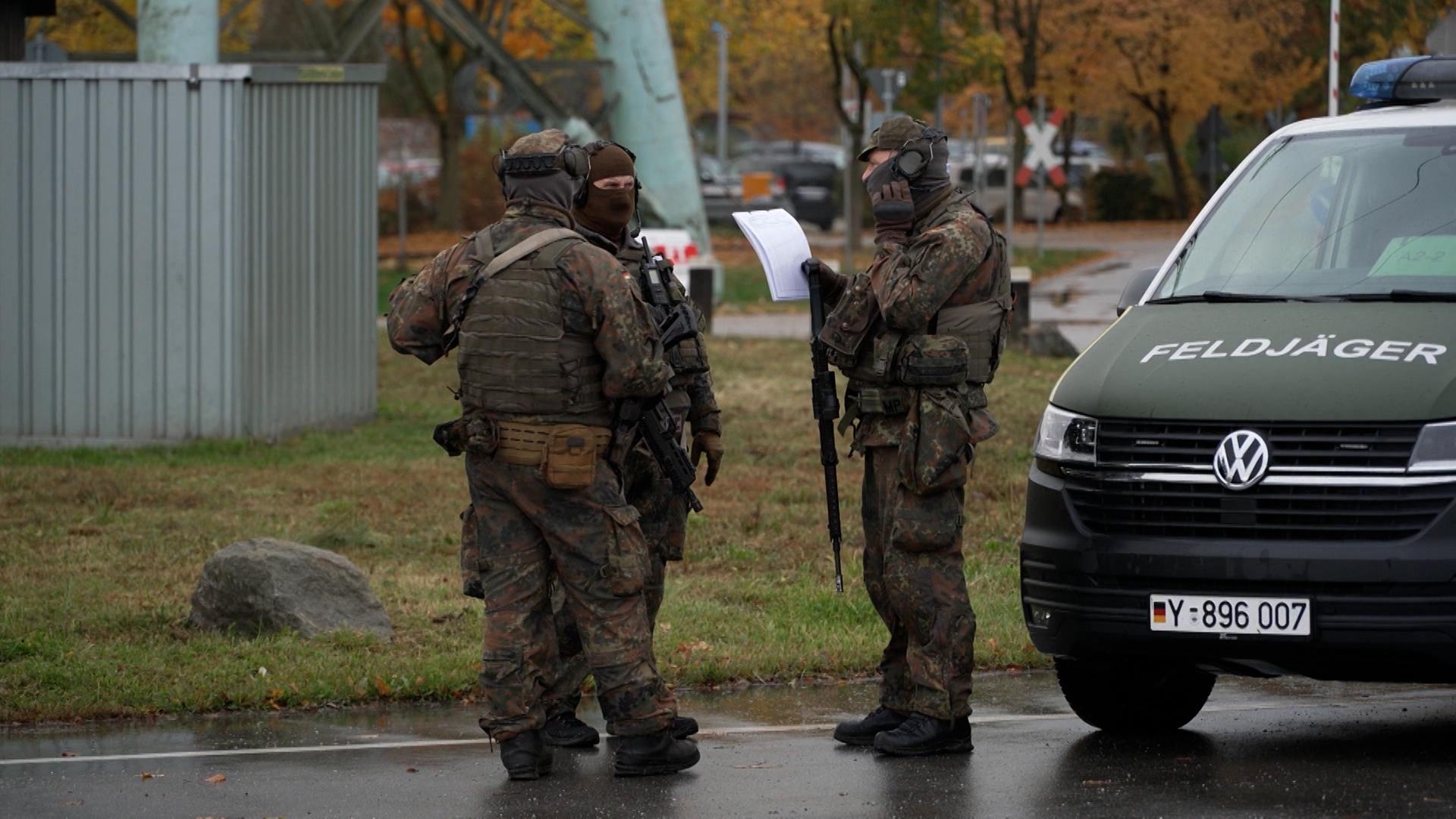 "Marshall Power": Feldjäger-Manöver in Süd-Ostbayern