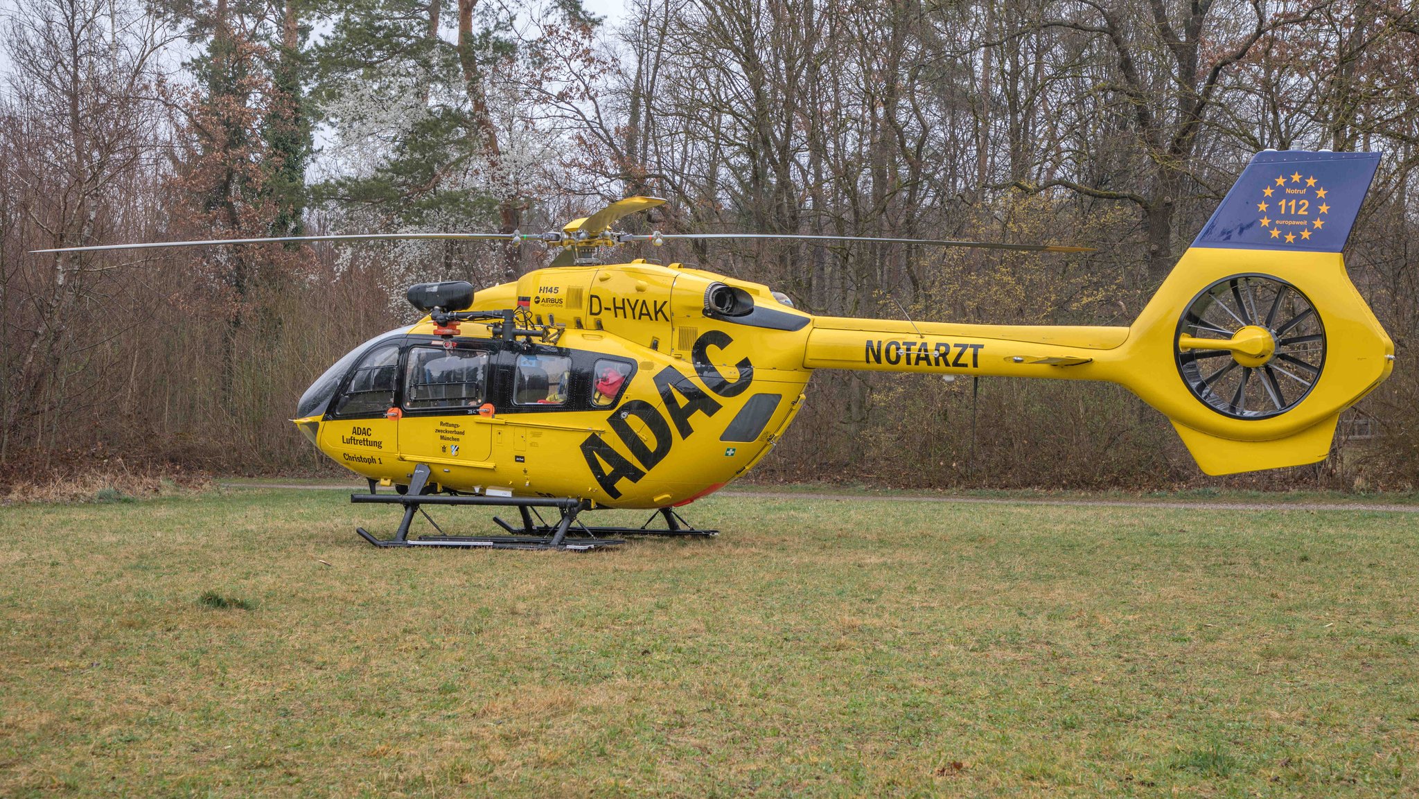 Hubschrauber der ADAC-Luftrettung, Christoph 1 (Archiv)