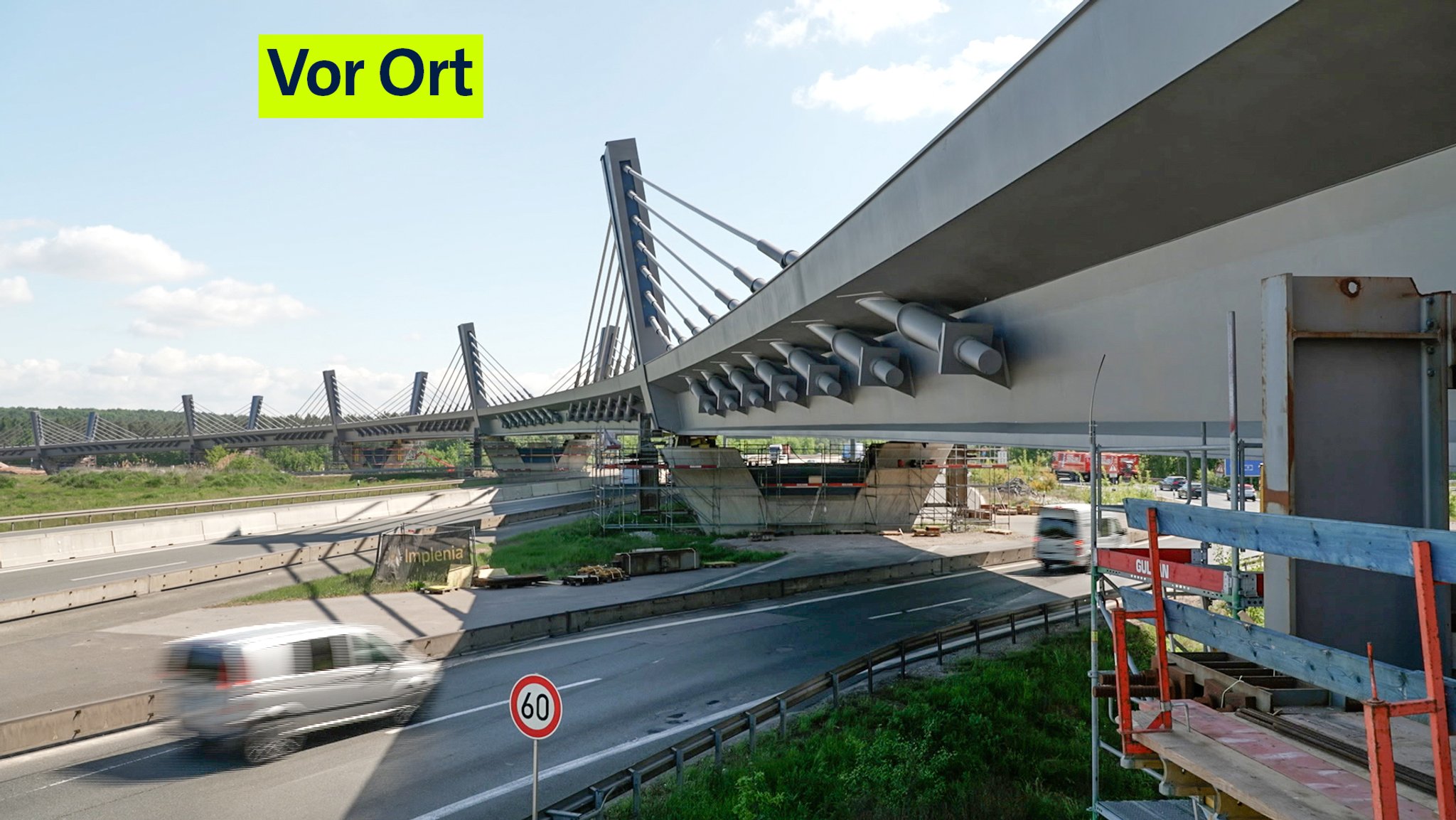 Weniger Stau und Unfälle: Bayerns Mega-Brücke im Bau
