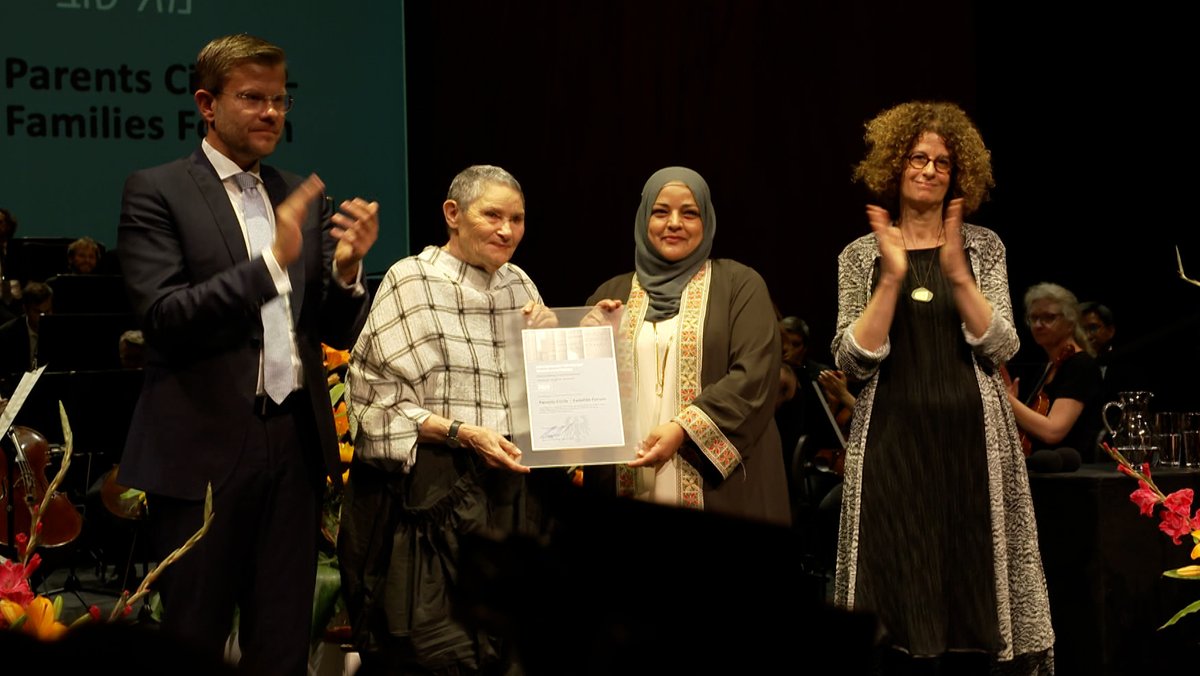 Versöhnungsinitiative in Nahost erhält Menschenrechtspreis