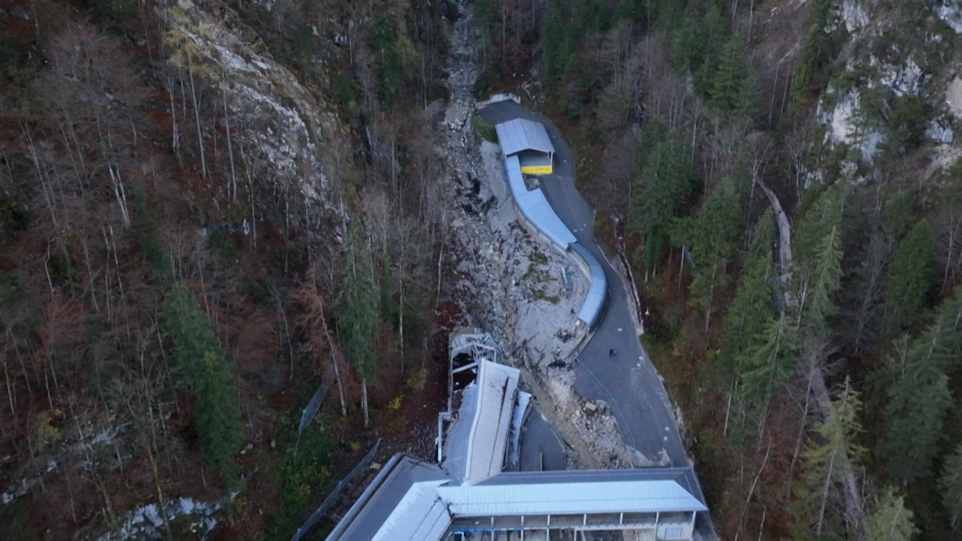 Bobbahn am Königssee Wenn der Eiskanal auf Eis liegt