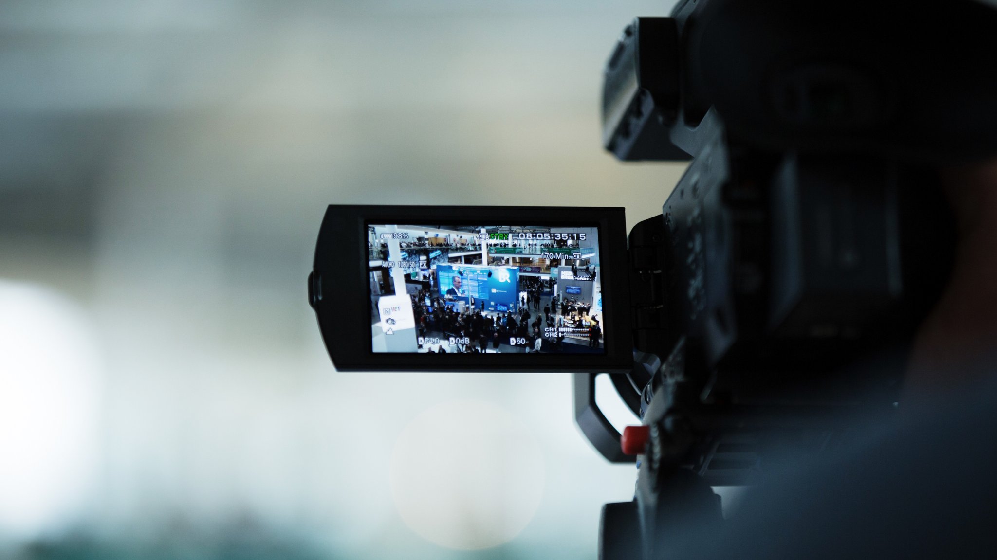 (Archivbild) Eine Aufnahme der Pressekonferenz auf den Medientagen München 2017.