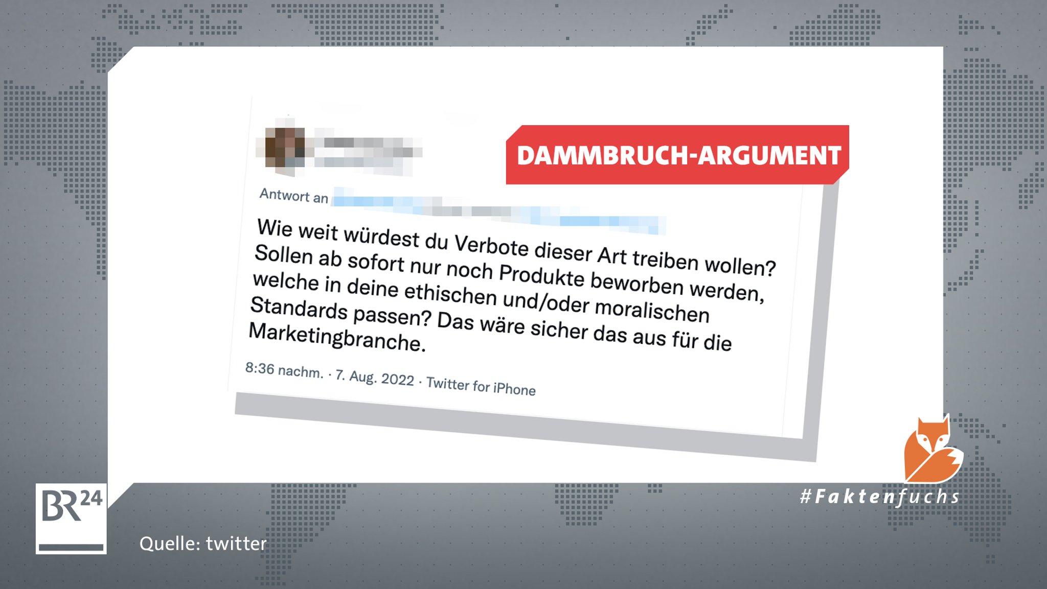 Beispiel für ein Dammbruch-Argument