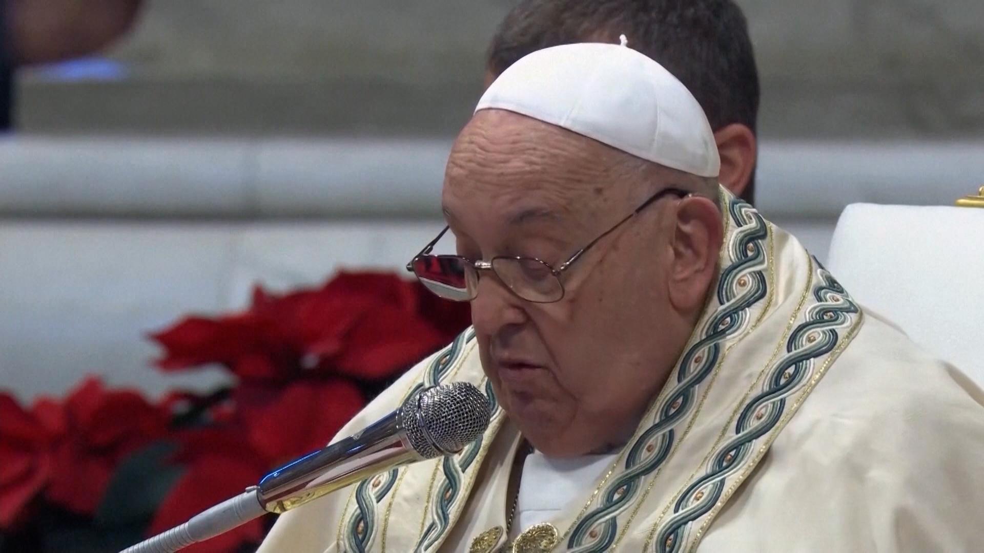 In Rom hat 2025 mit einem Neujahrsgottesdienst des Papstes begonnen. 