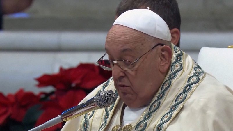 In Rom hat 2025 mit einem Neujahrsgottesdienst des Papstes begonnen. | Bild: BR 2024 In Rom hat 2025 mit einem Neujahrsgottesdienst des Papstes begonnen.
