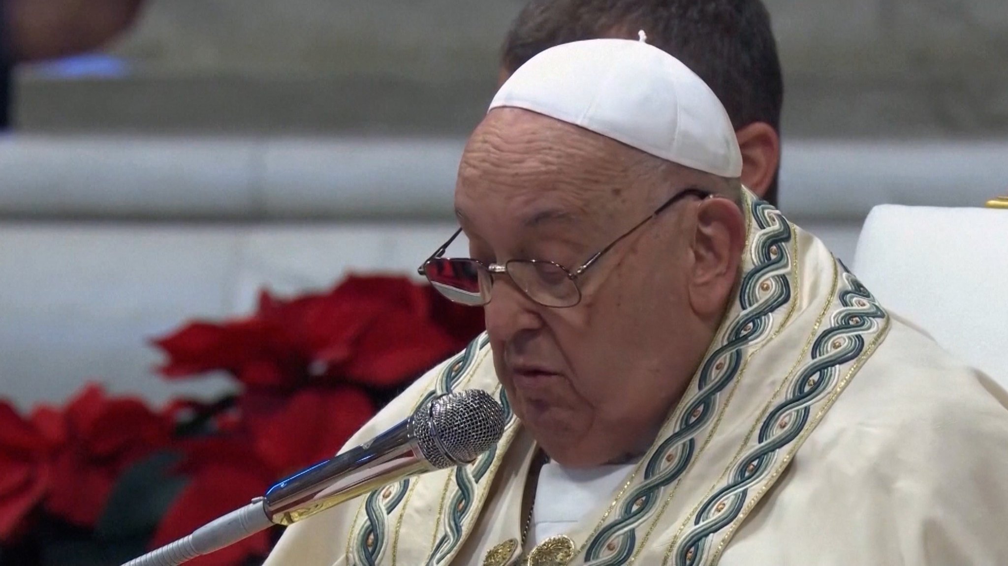 In Rom hat 2025 mit einem Neujahrsgottesdienst des Papstes begonnen. 