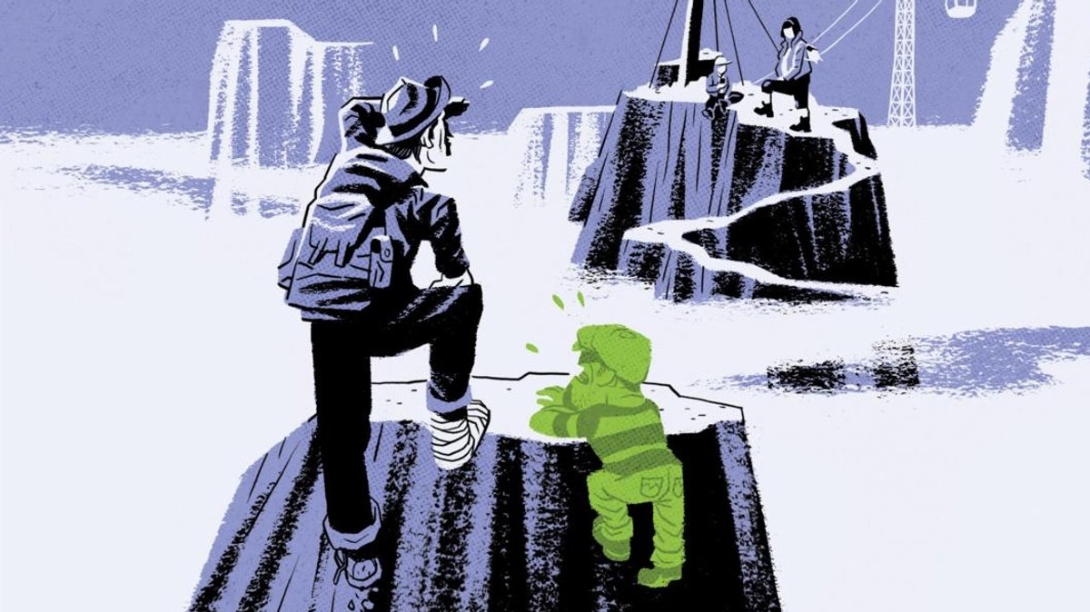 "Vatermilch" von Uli Oesterle: Comic über Obdachlosigkeit