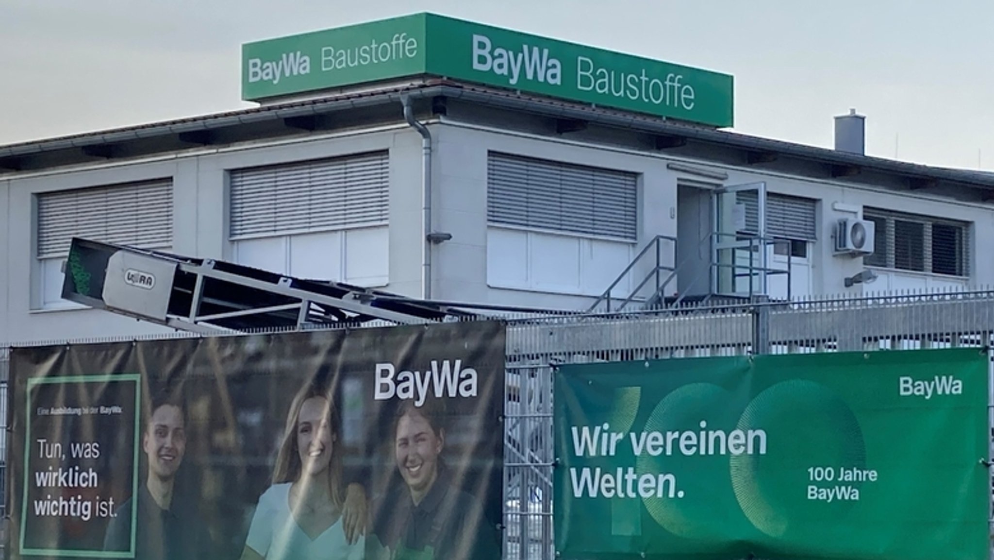 BayWa-Gelände in Großmehring (Landkreis Eichstätt)