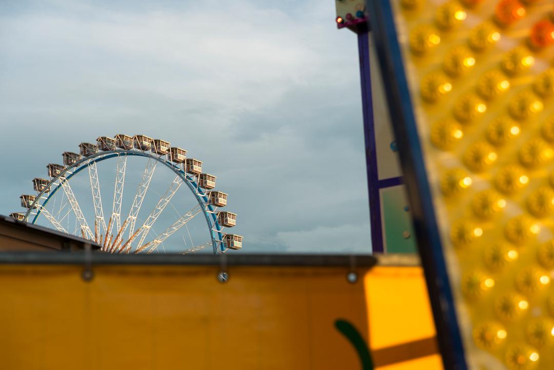 Das Riesenrad auf dem Oktoberfest (Archiv)