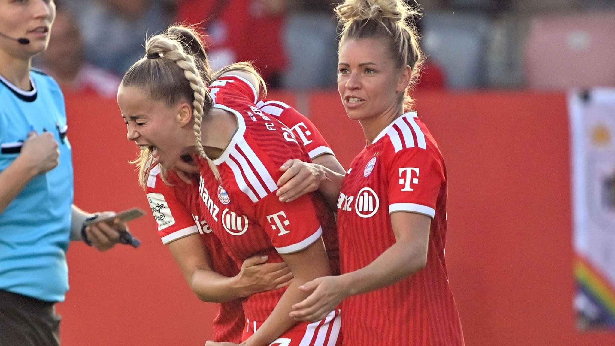 Giulia Gwinn hat bei ihrer Rückkehr für den FC Bayern getroffen