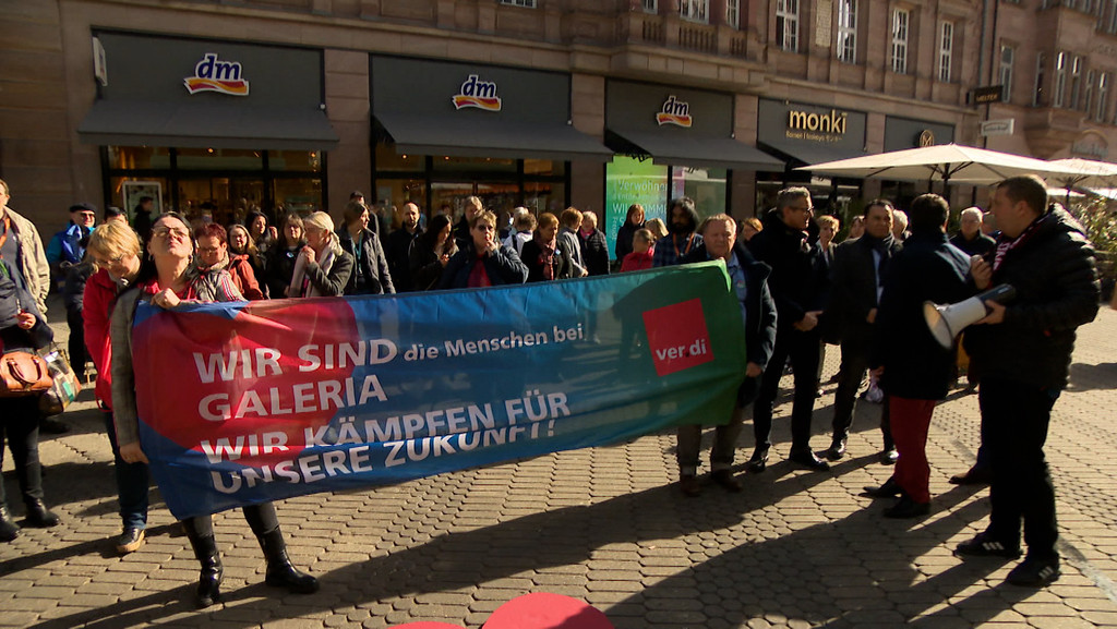 Protest in Nürnberg | Bild: BR Protest in Nürnberg
