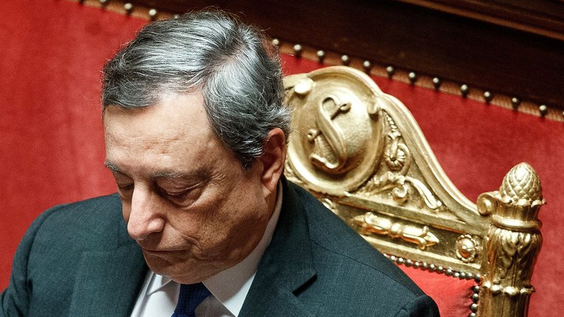 Italiens Ministerpräsident Mario Draghi hat die von ihm gewünschte breite Zustimmung deutlich verfehlt