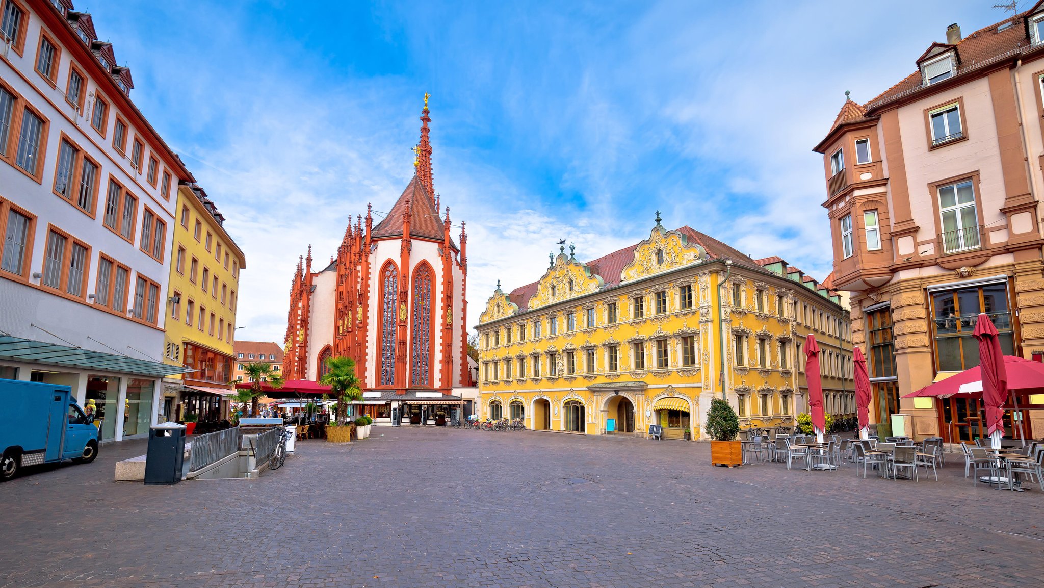 Innenstadt von Würzburg 