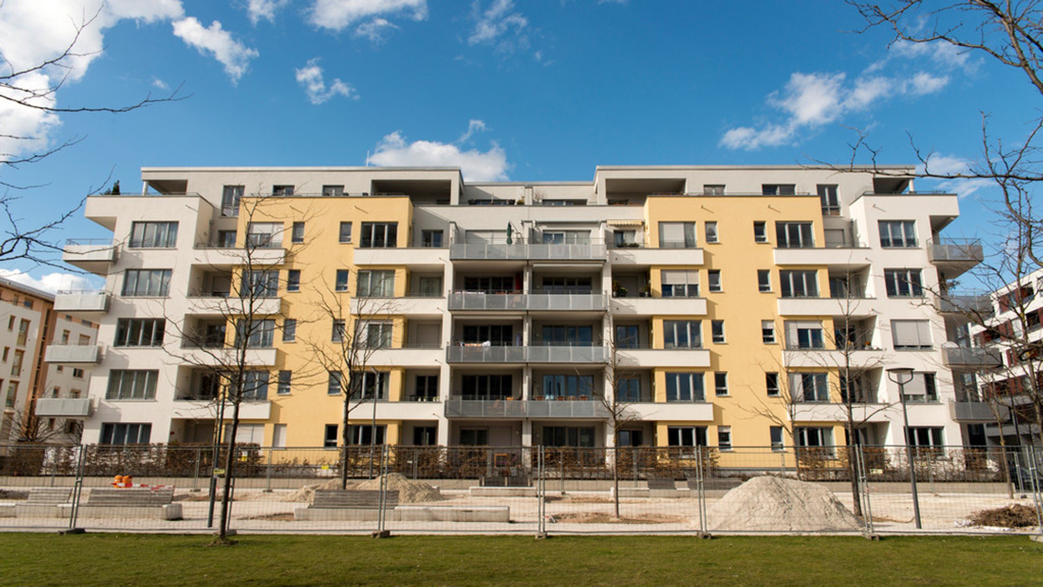 Neubau in München (Symbolbild).