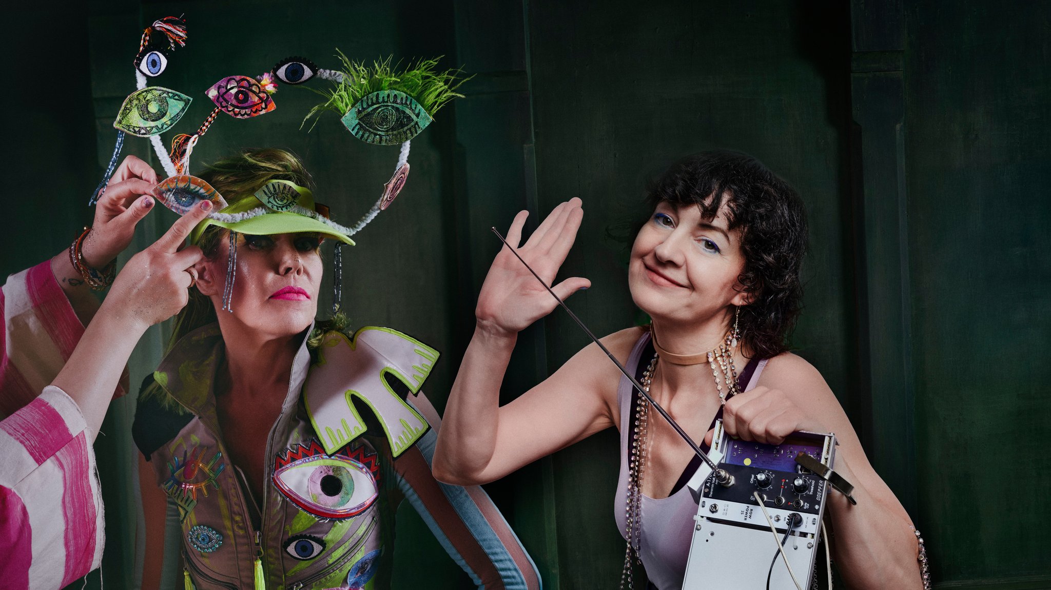 Zwei von vielen: Alex Murray-Leslie und Kathi Glas vom Musik-und-Kunst-Kollektiv Chicks on Speed