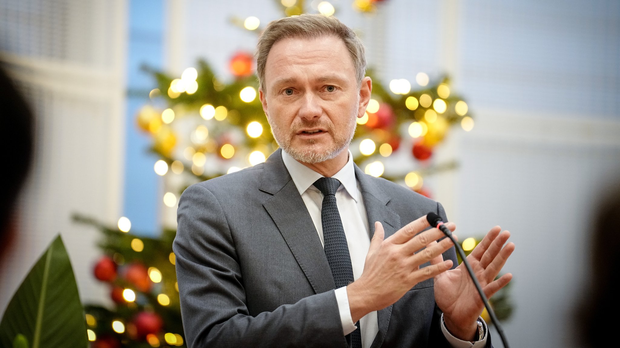 28.11.22: Christian Lindner (FDP), Bundesminister der Finanzen, spricht beim "ZDH-Steuerforum 2022".