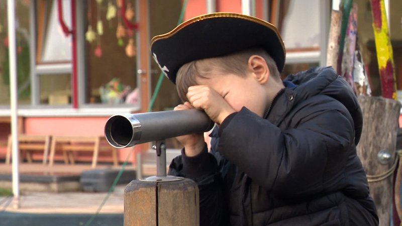 Kind in einer Kita | Bild: Bayerischer Rundfunk 2025 Kind in einer Kita