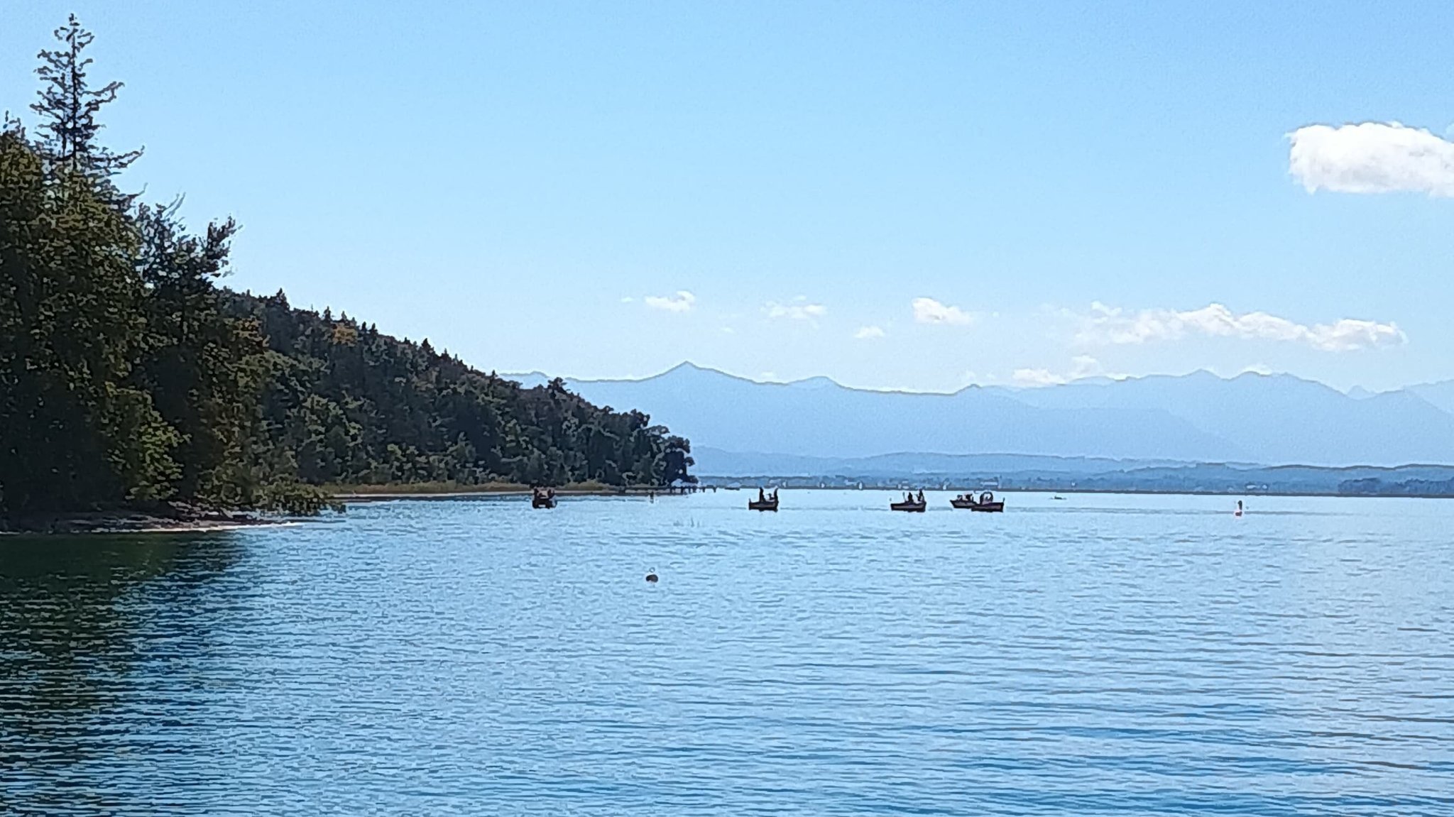 Blick auf den Starnberger See | Bild: Kreiswasserwacht Starnberg Blick auf den Starnberger See