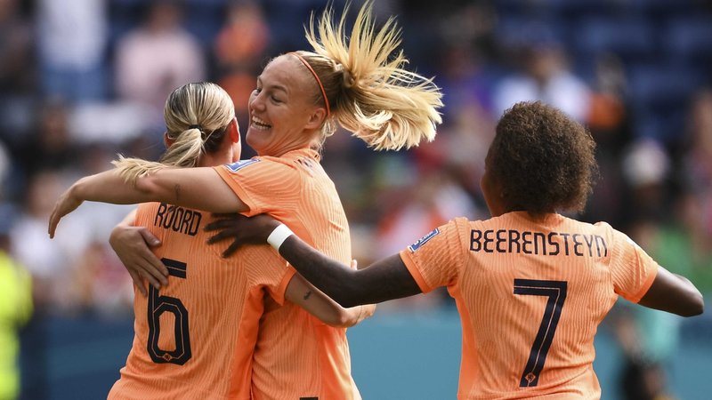 Die Niederlande feiern den Einzug ins WM-Viertelfinale