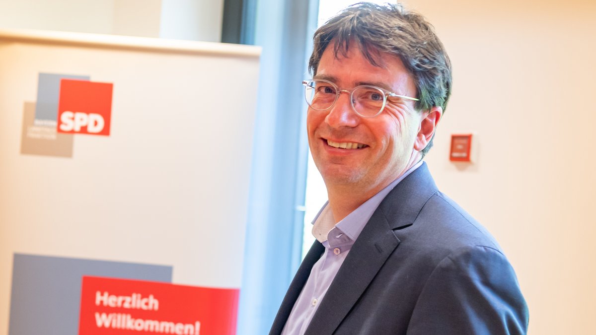 Florian von Brunn nach seiner Wahl zum bayerischen SPD-Fraktionsvorsitzenden
