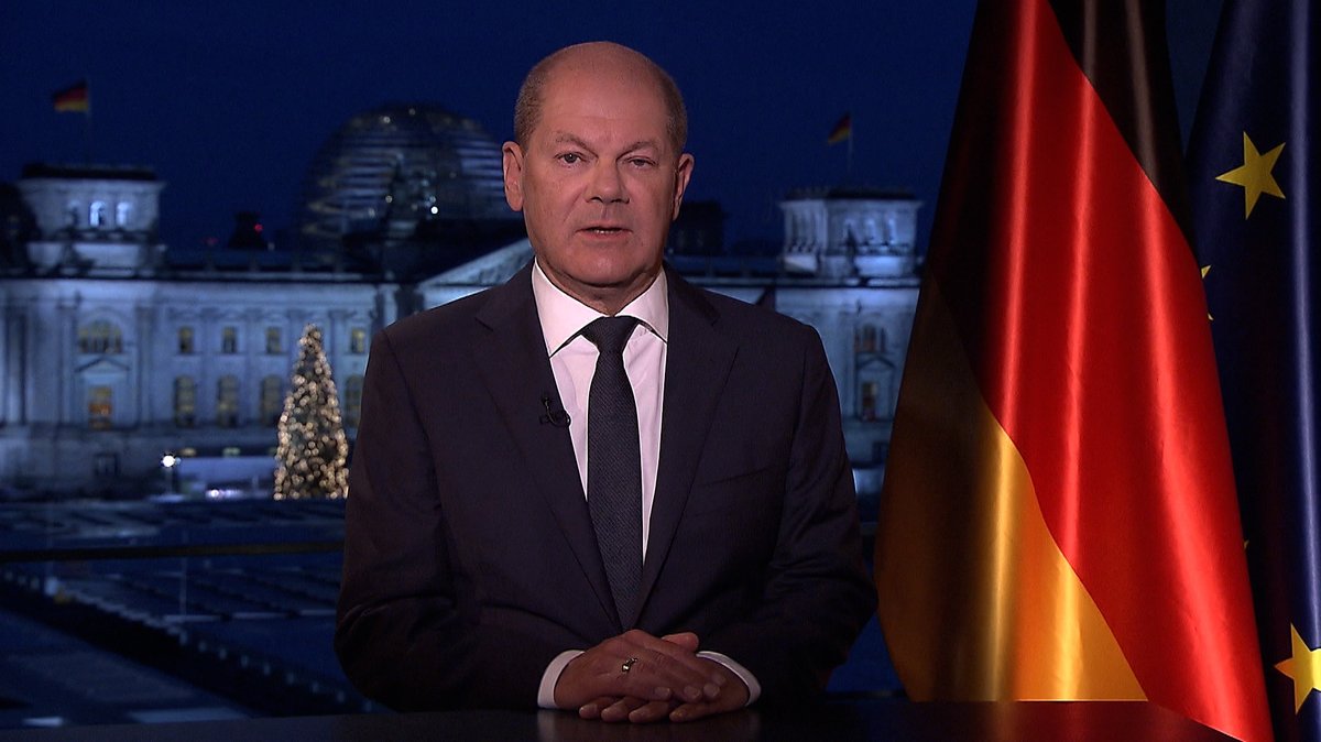 Neujahrsansprache von Scholz: "Deutschland ist ein starkes Land"