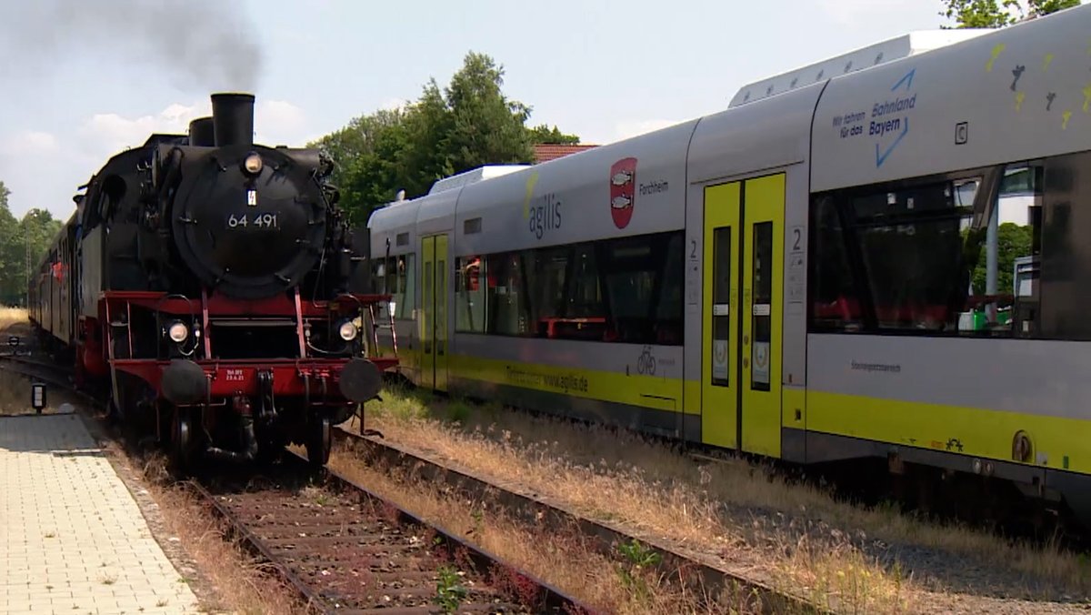 Für besseren ÖPNV: Museumsbahn fährt durch Fränkische Schweiz
