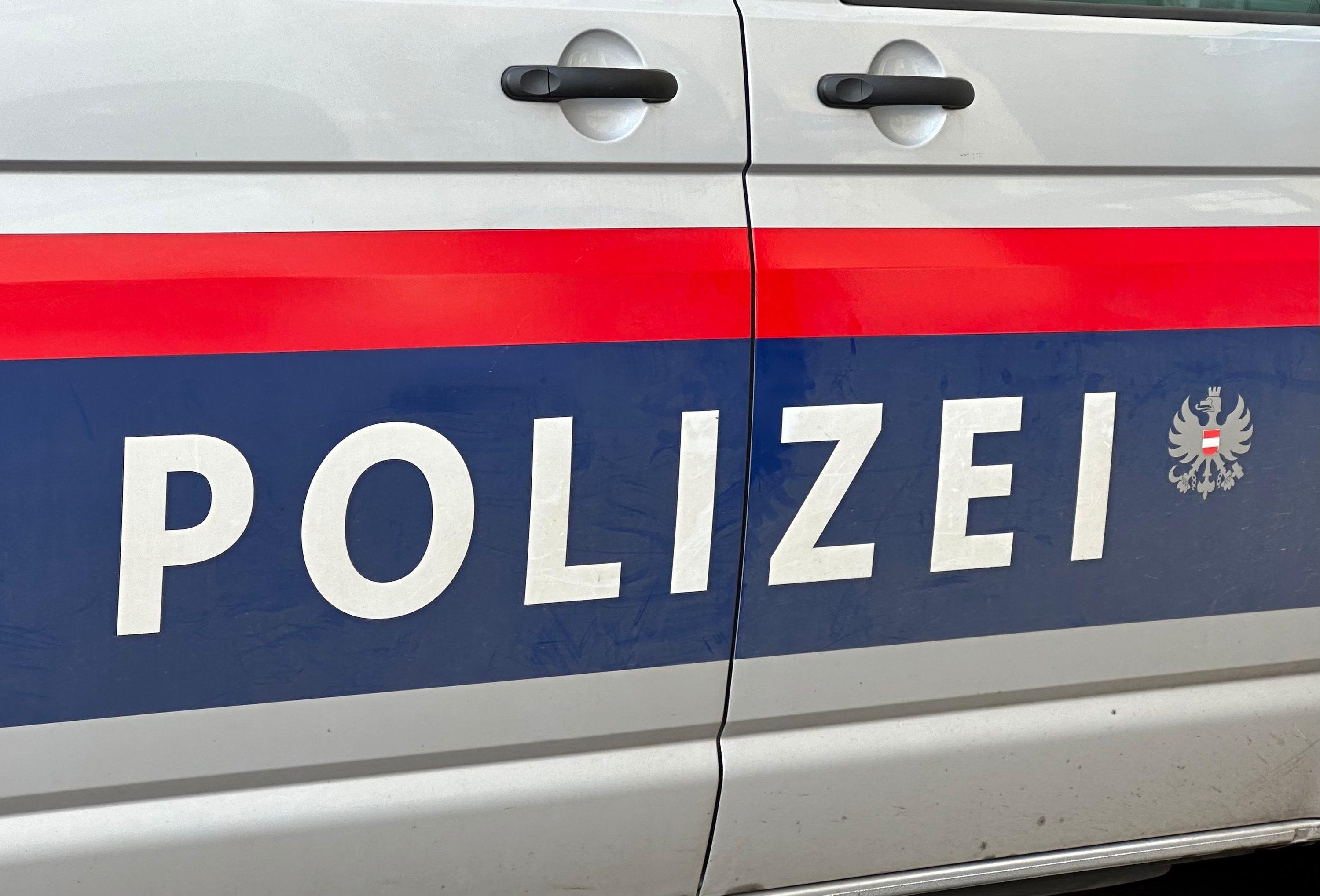 Ein Auto der österreichischen Polizei