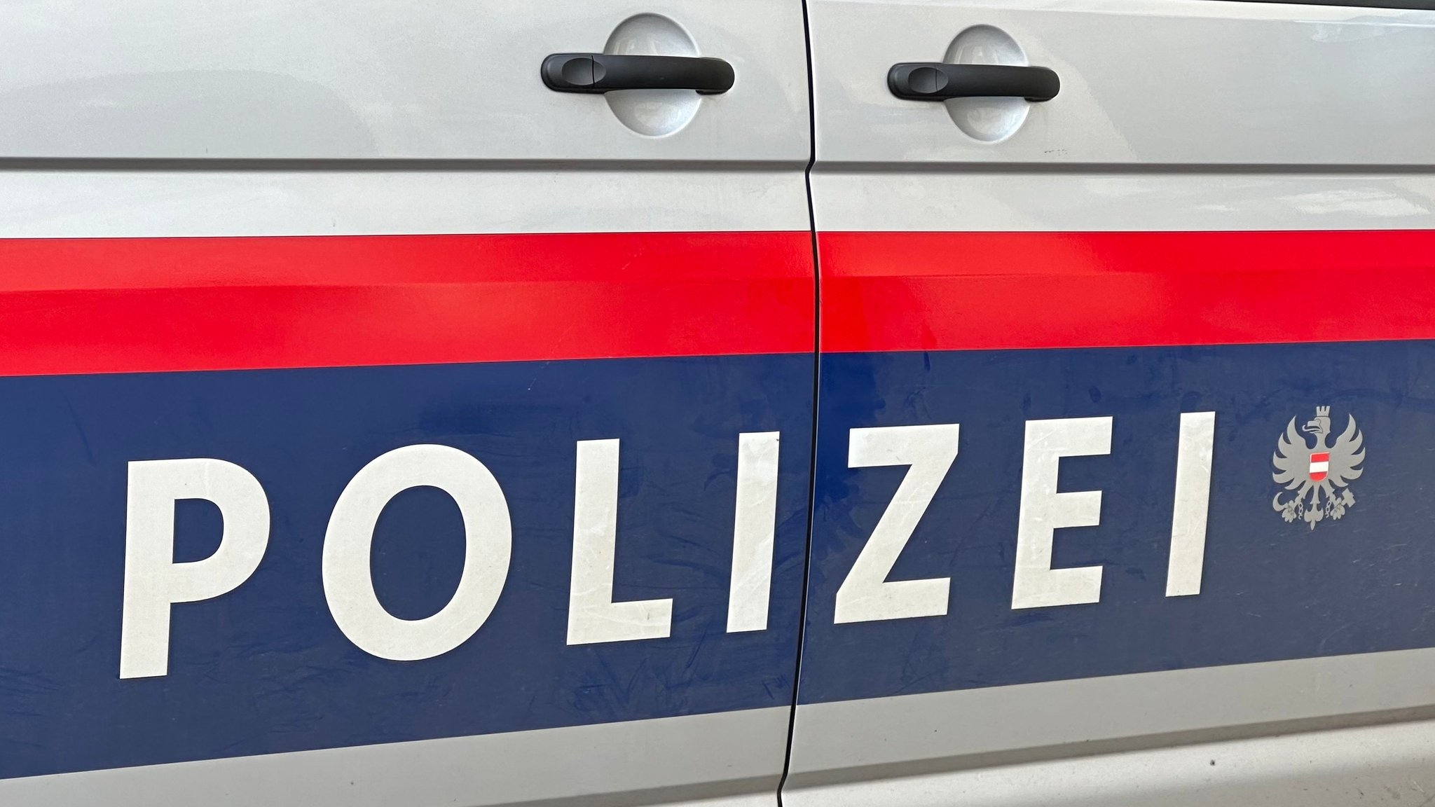 Ein Auto der österreichischen Polizei