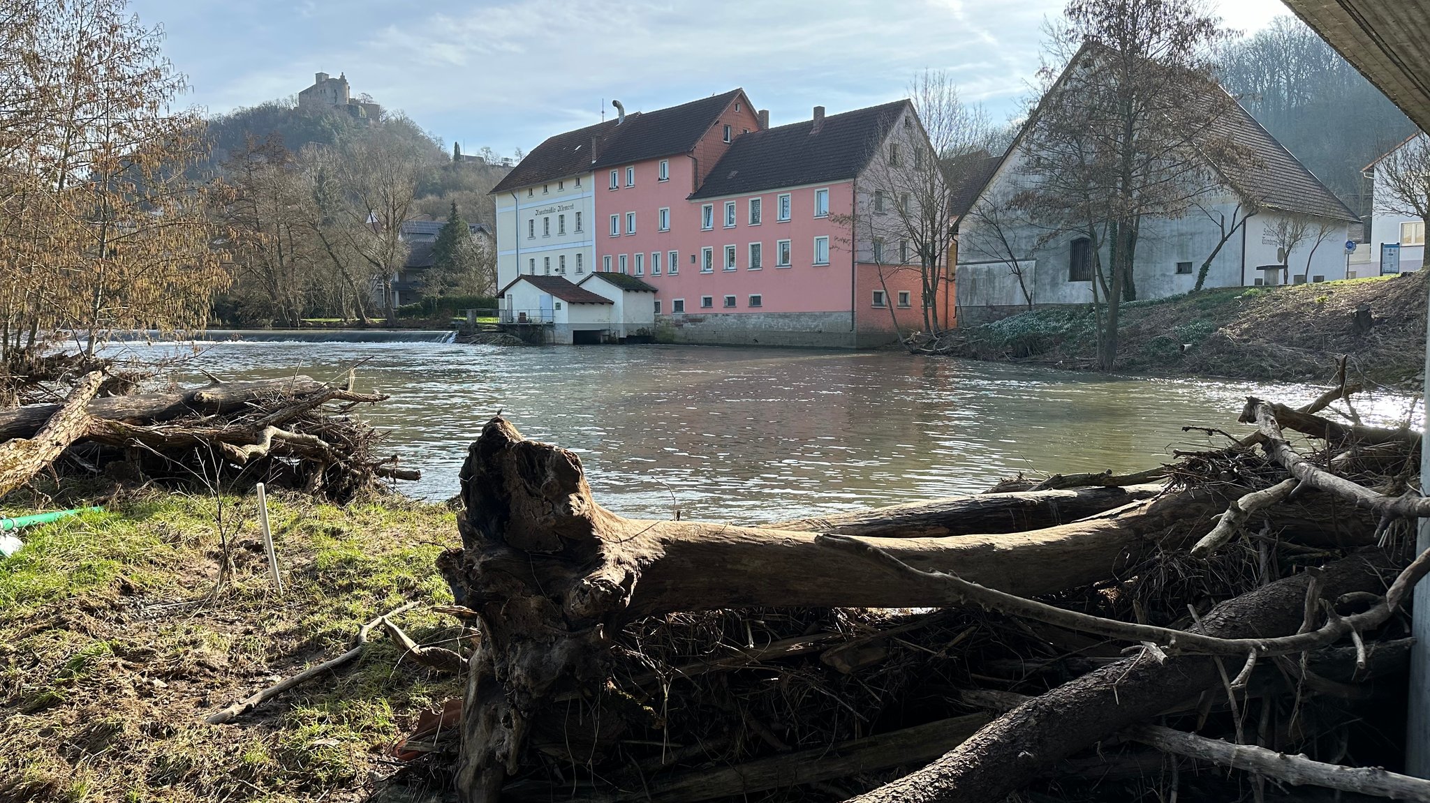 Fränkische Saale im Landkreis Bad Kissingen 