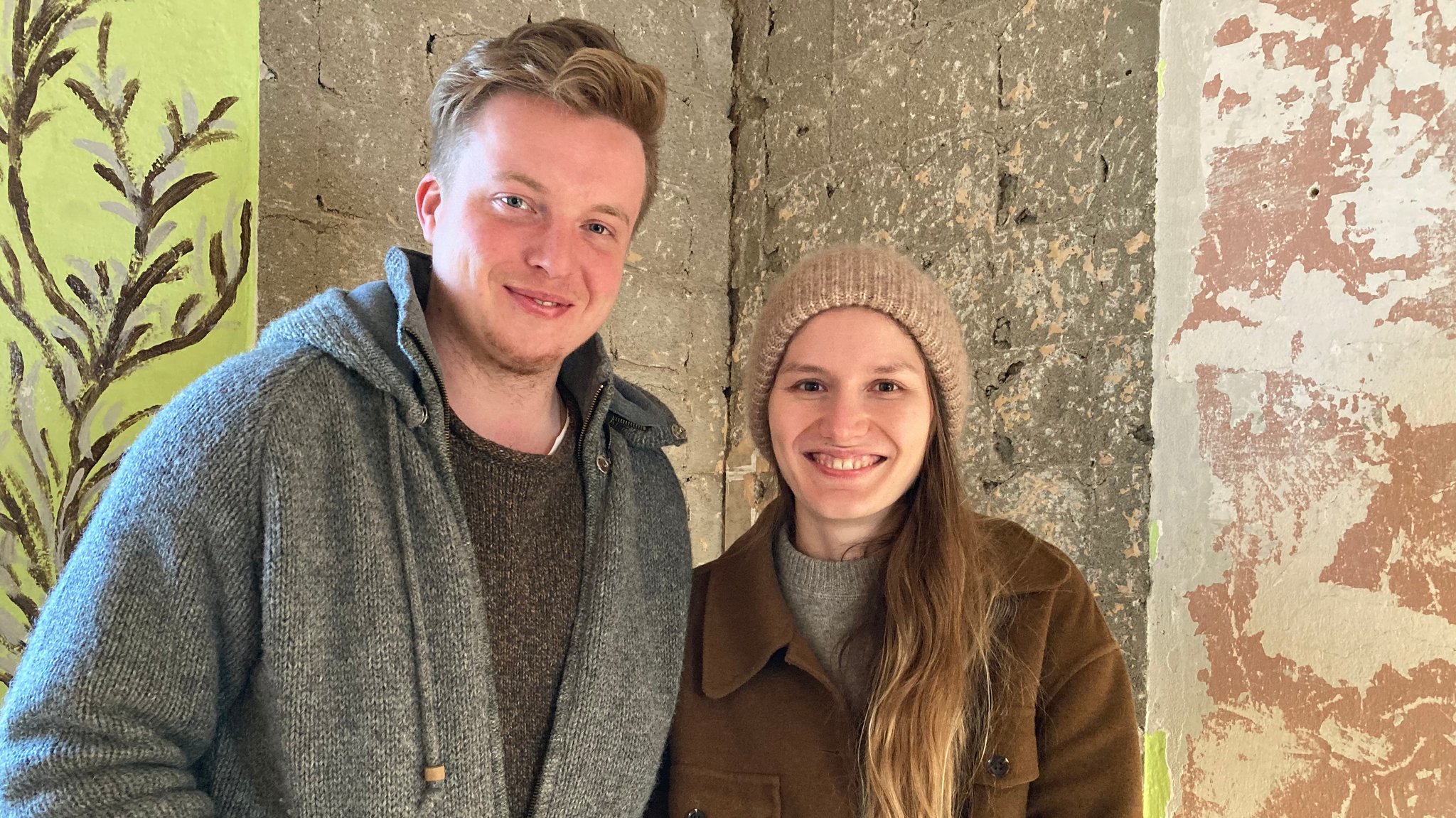 Die neuen Besitzer David Siemers und Antonia Ammon. 