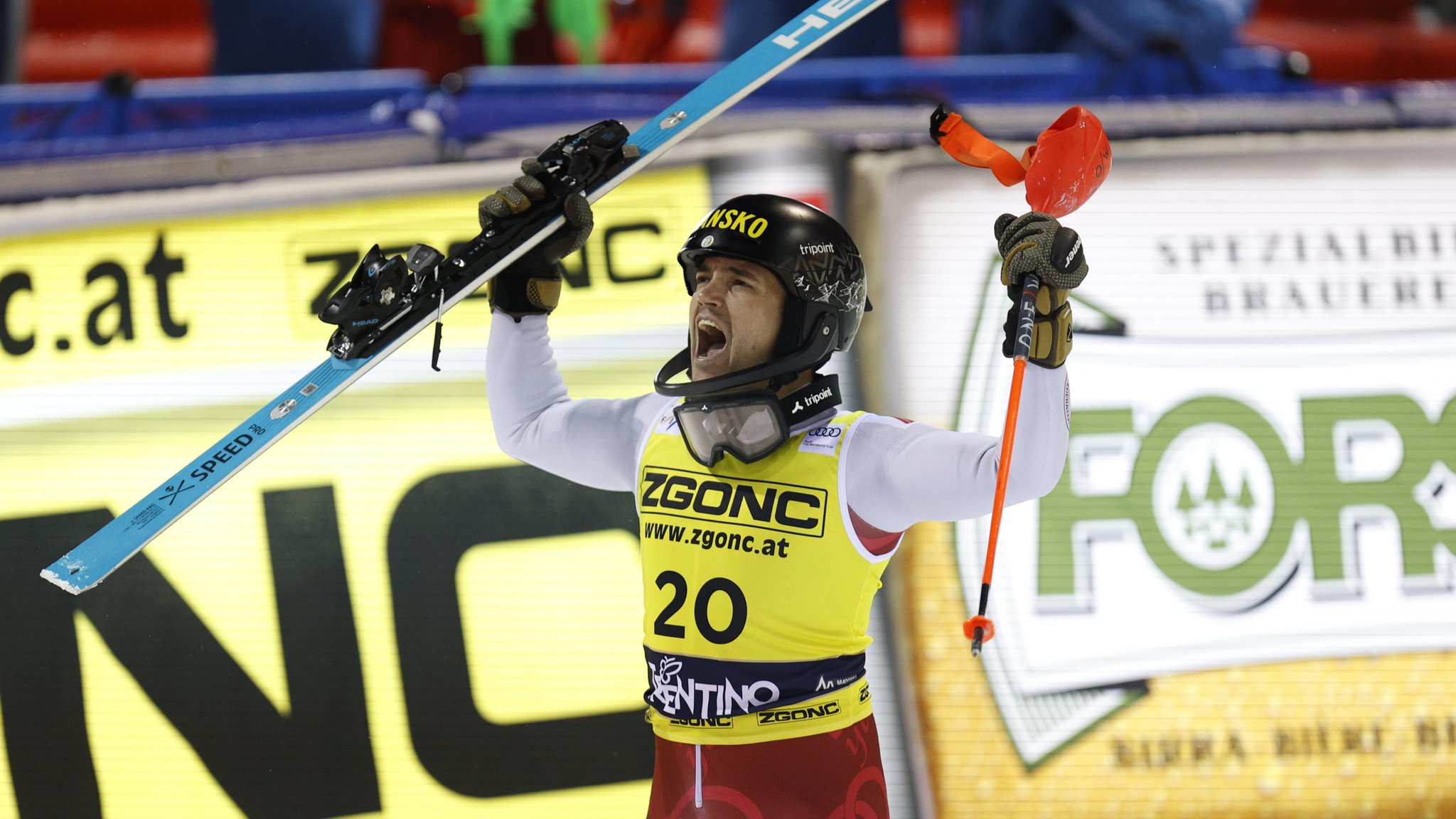 Slalom-Überraschung in Madonna di Campiglio: Popov rast zum Sieg