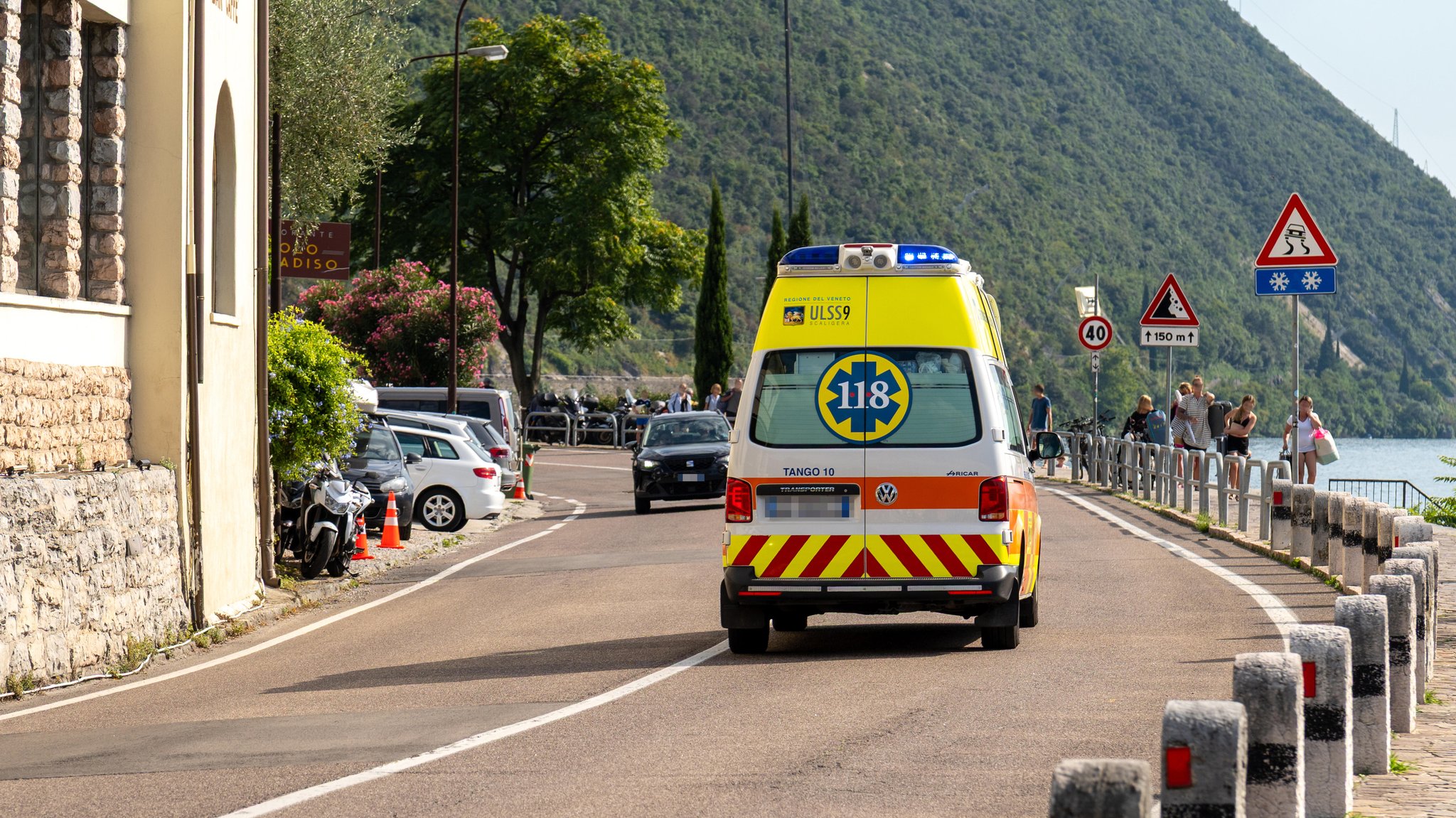Münchner Feuerwehr hilft Urlauberin in Italien