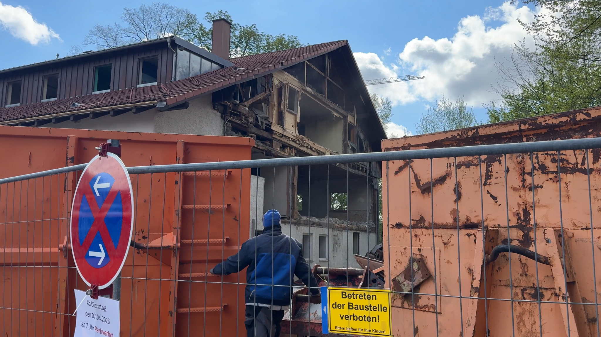 Abriss trotz Protest: Historischer Gasthof verschwindet