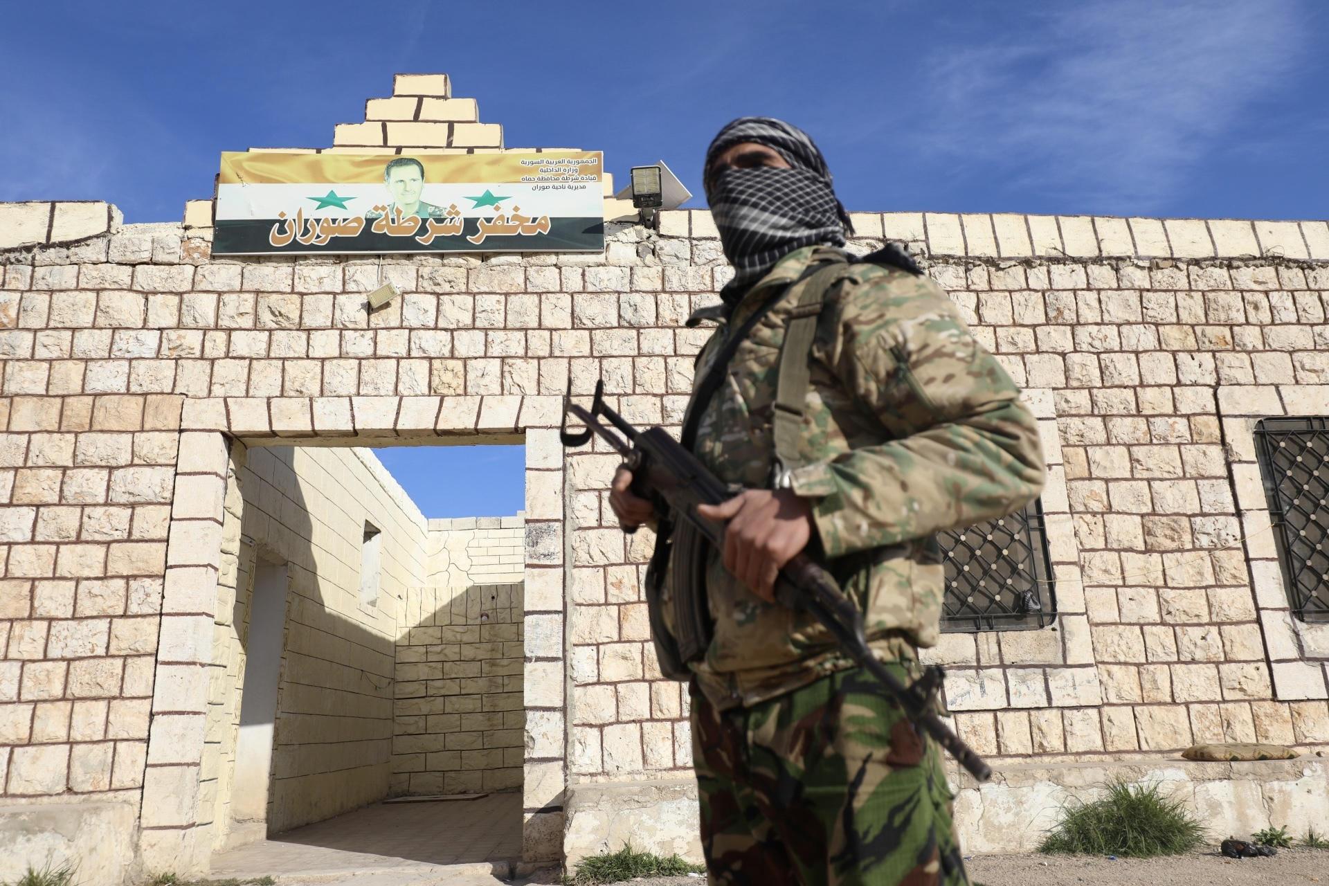 Kämpfer der HTS vor wenigen Tagen