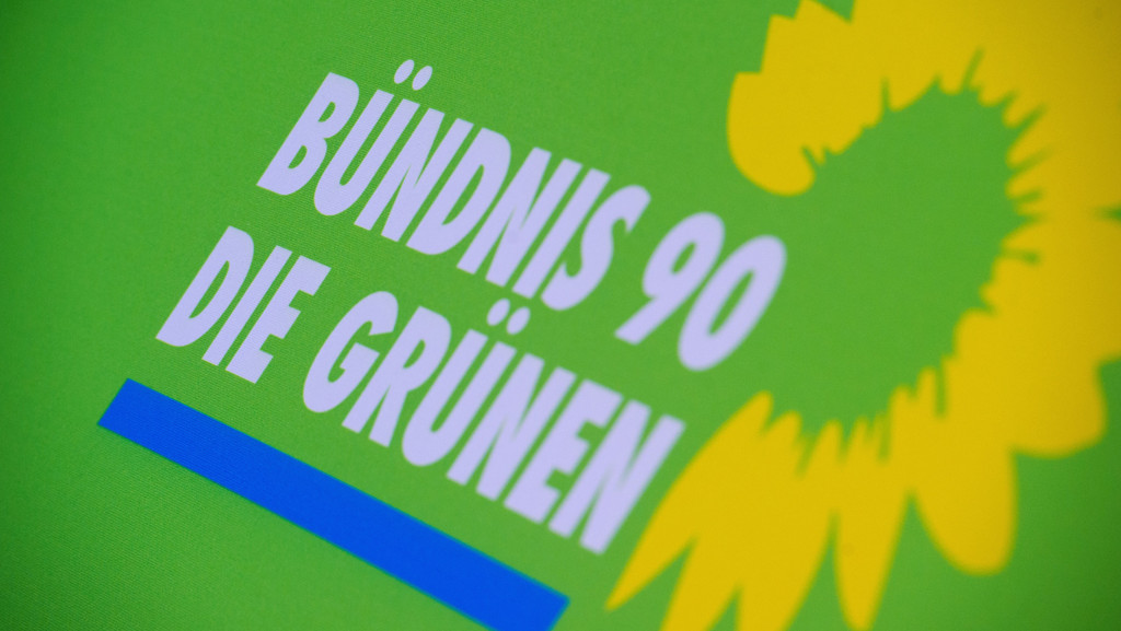 Das Logo von Bündnis 90/Die Grünen