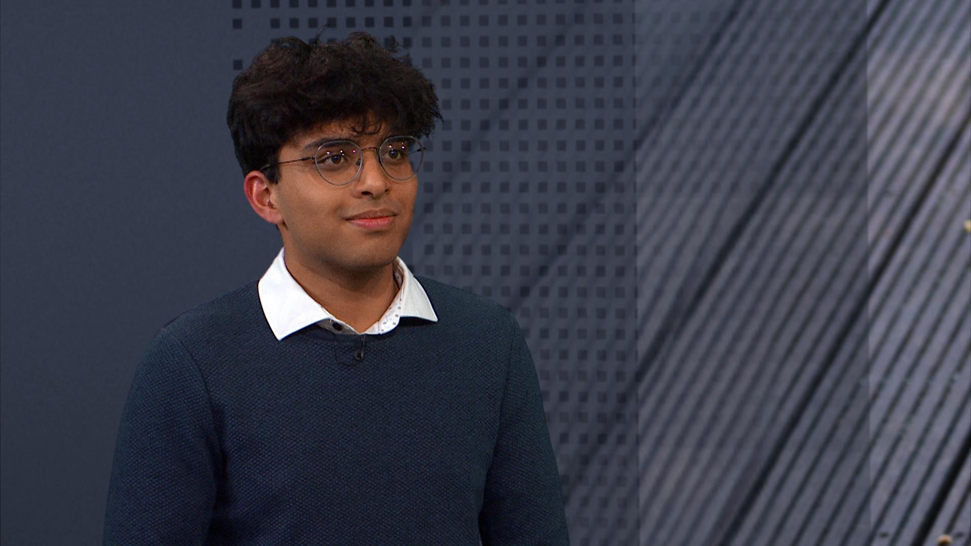 Ayush Yadav, stellvertretender Generalsekretär der Bundesschülerkonferenz