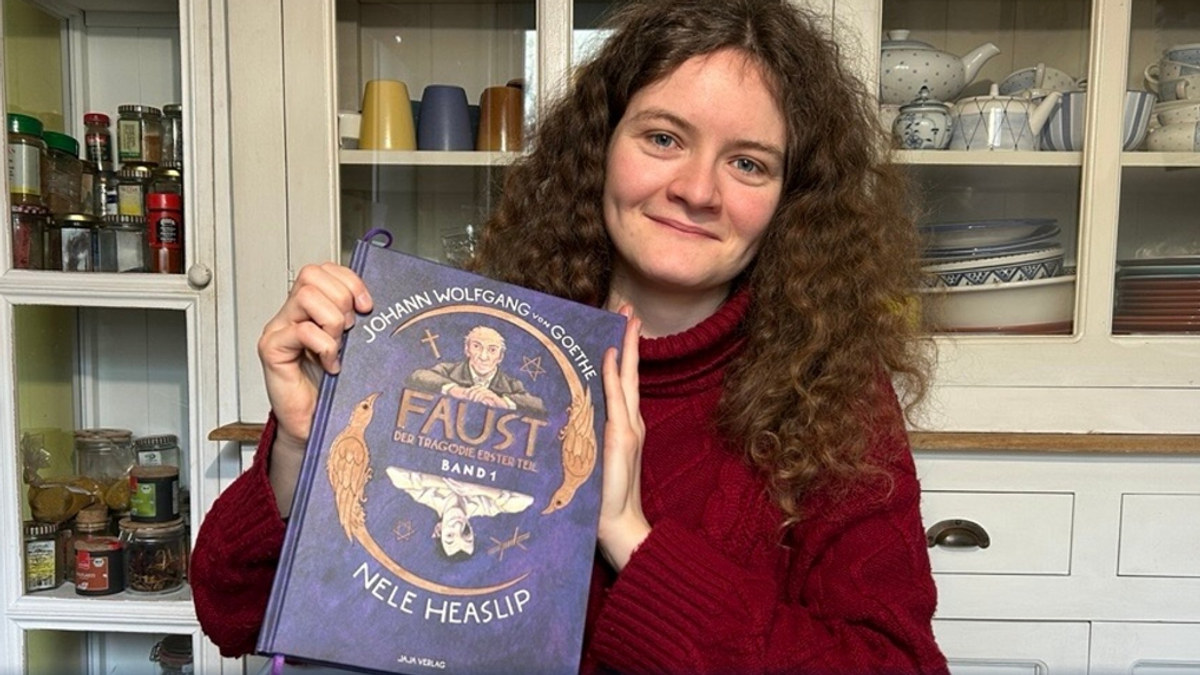 Fünf Jahre Arbeit: Studentin zeichnet Goethes "Faust" als Comic