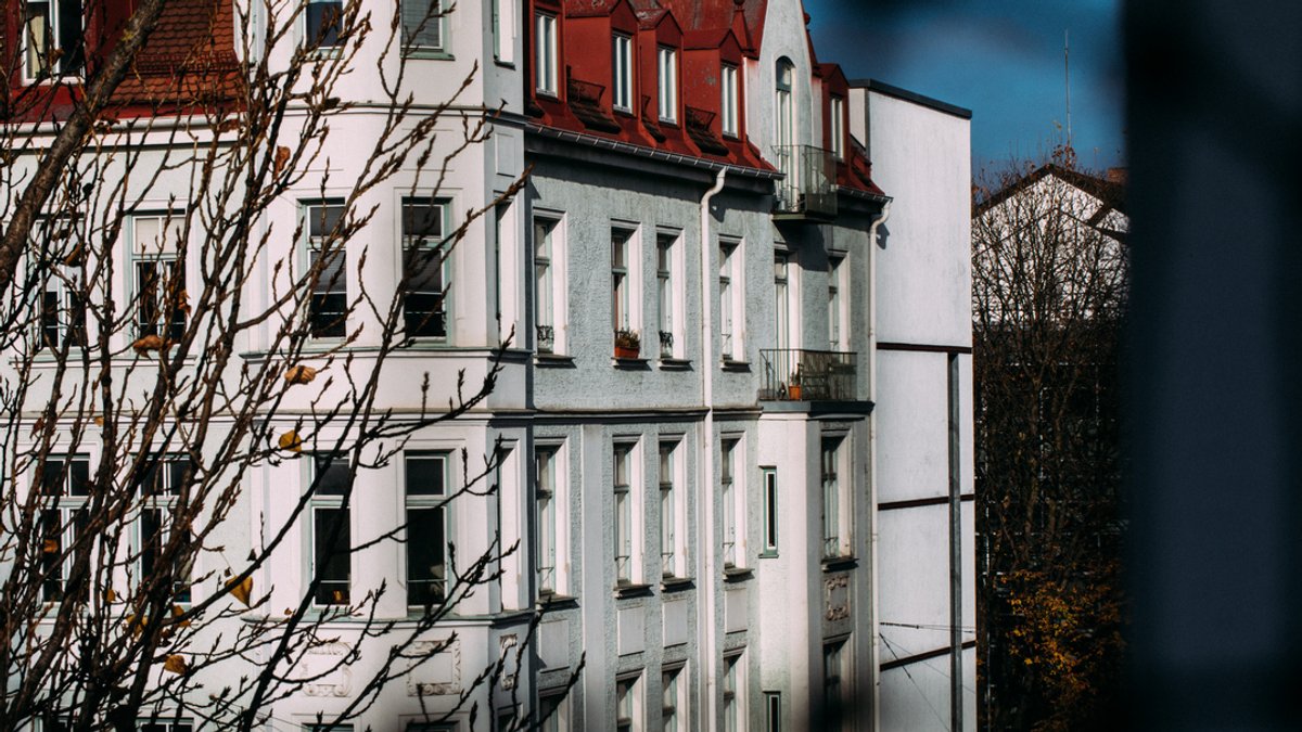 Ein Wohnhaus in München.