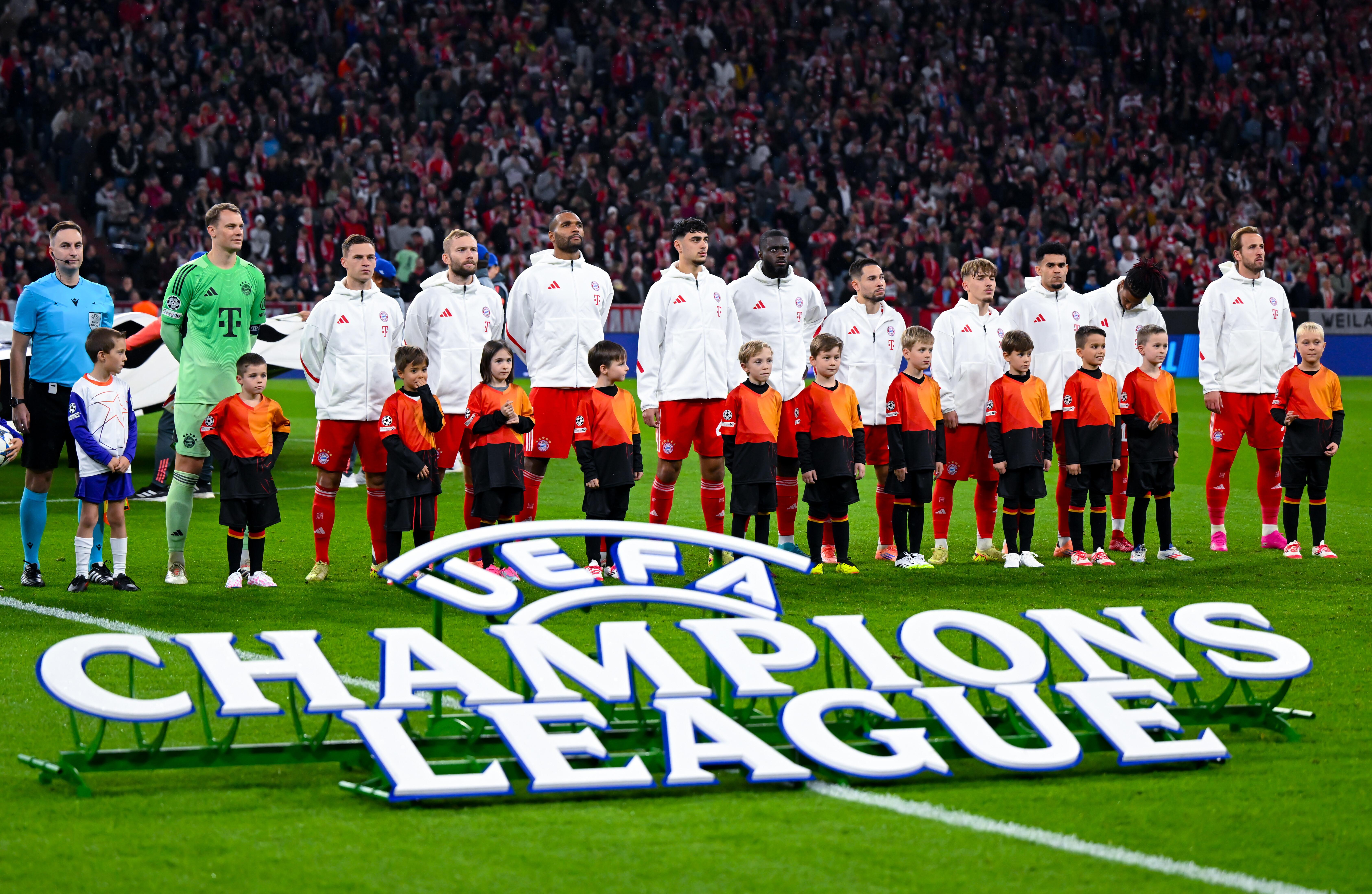 FCB-Spieler in der Champions League