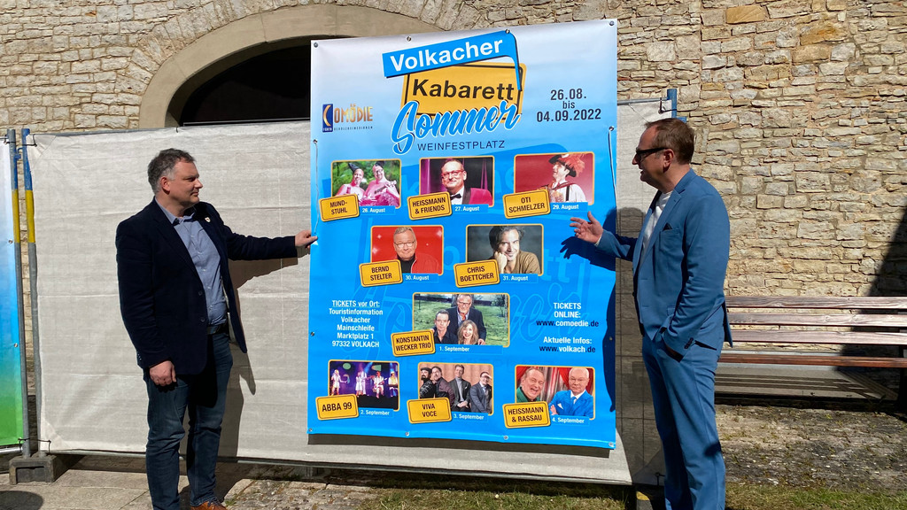 Volkacher Kabarett Sommer 2022 Bundesweit bekannte Stars dabei BR24 Volkacher Kabarett Sommer 2022 Bundesweit bekannte Stars dabei BR24