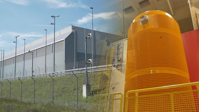 Das Zwischenlager Isar bei Niederaichbach im Kreis Landshut. | Bild: BR/Philip Kuntschner Das Zwischenlager Isar bei Niederaichbach im Kreis Landshut.