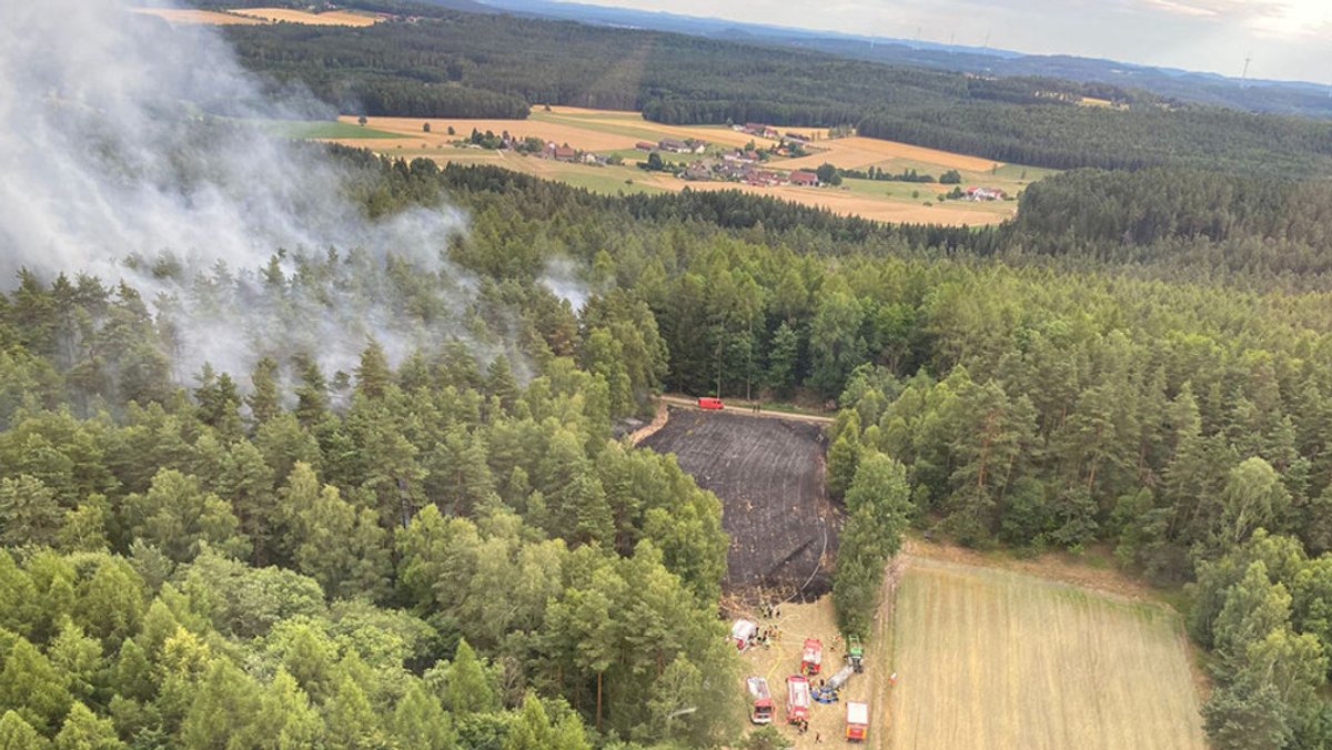 Waldbrände: Luftbeobachter fliegen wieder über Franken
