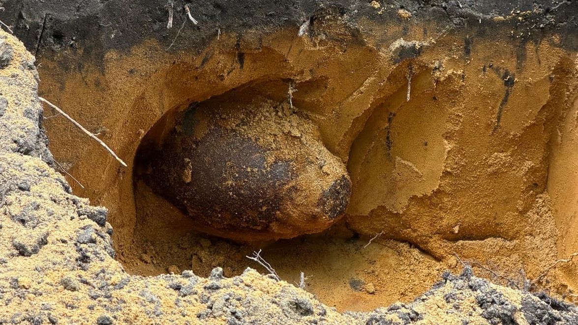 70 Kilo schwere Fliegerbombe auf Nürnberger Südfriedhof