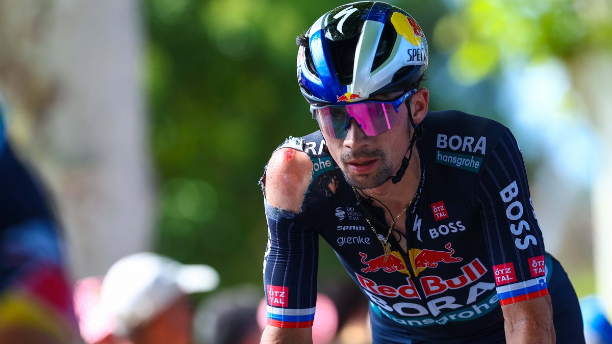 Nach Sturz: Mitfavorit Roglic steigt bei Tour de France aus
