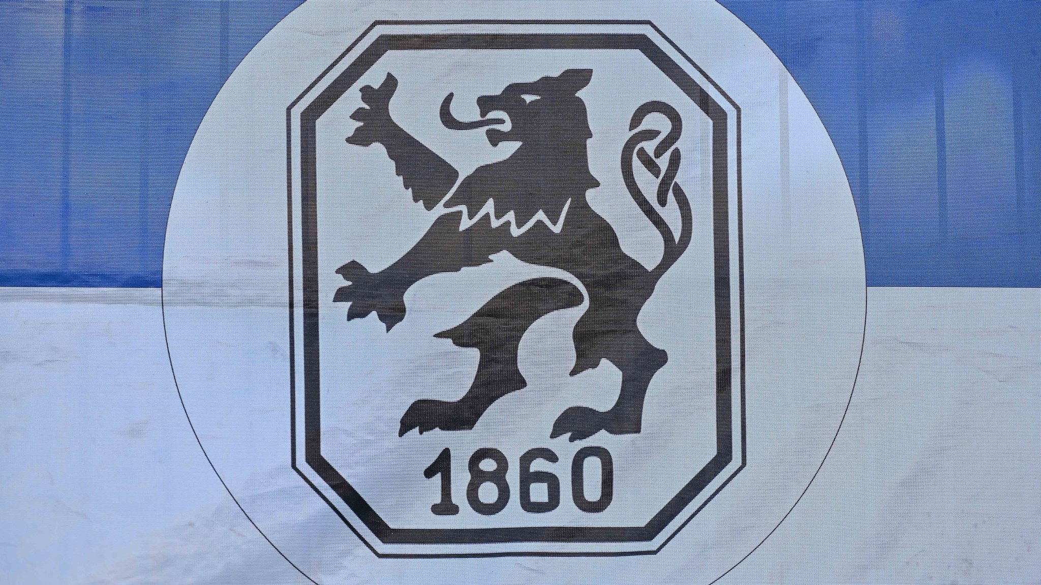 Das Wappen des TSV 1860 München | Bild: picture alliance / nordphoto GmbH | Nordphoto / Hafner Das Wappen des TSV 1860 München