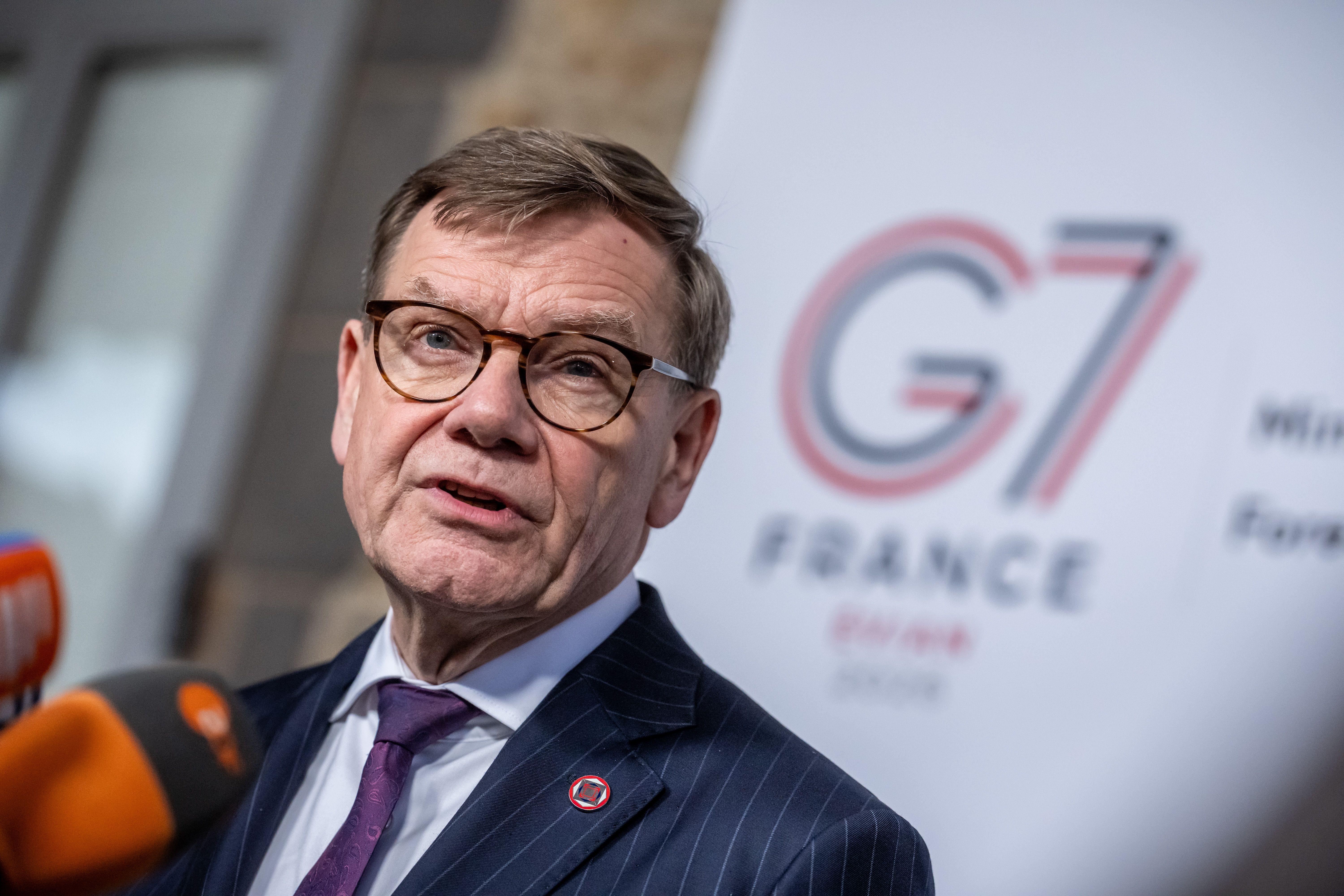 Johann Wadephul (CDU), Außenminister, beim Außenminister-Treffen der G7.